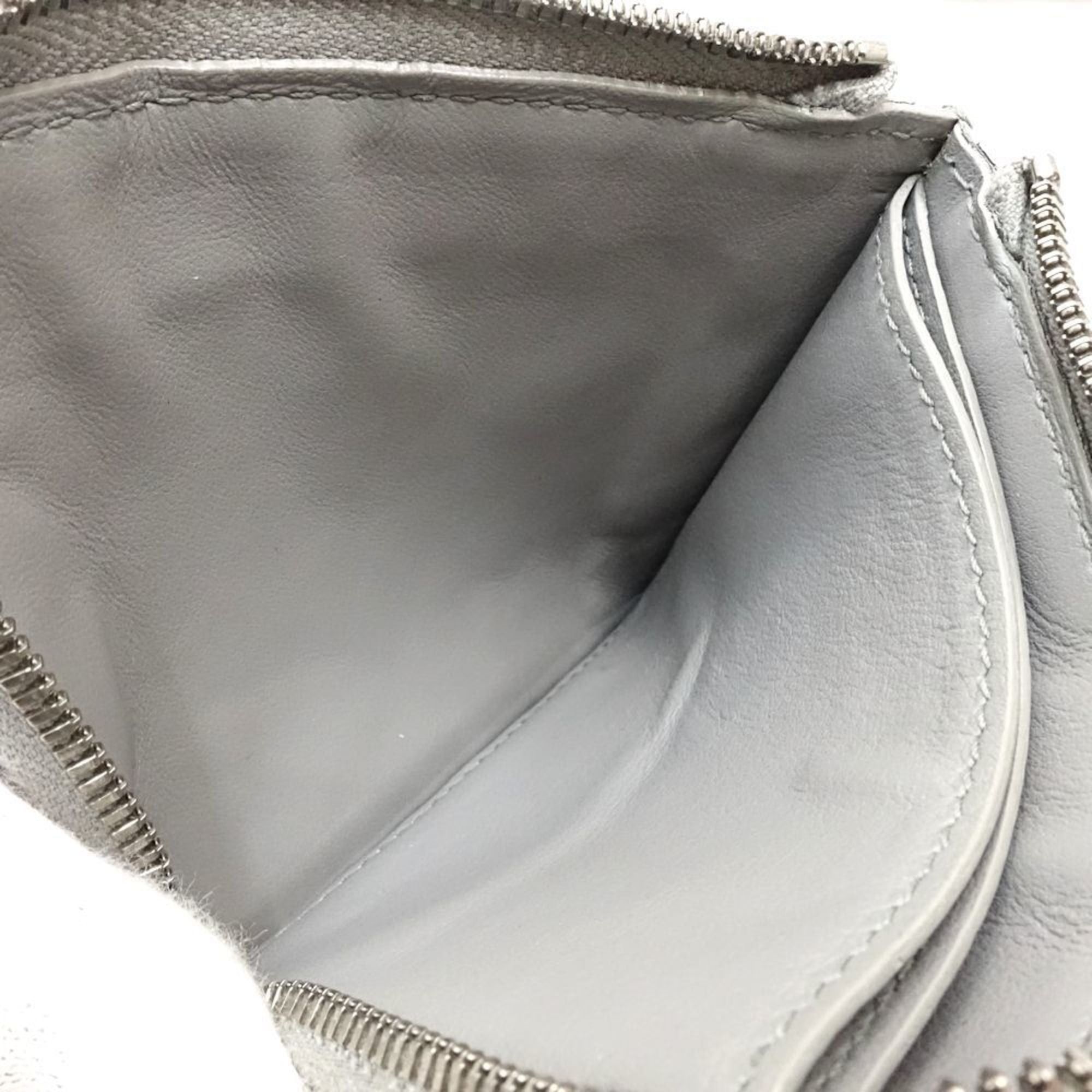 Bottega Veneta BOTTEGA VENETA Wallet/Coin Case 593216 Stamp Square Zip Around Wallet Intrecciato Women's 181911 Size ONE SIZE - 7 Thumbnail