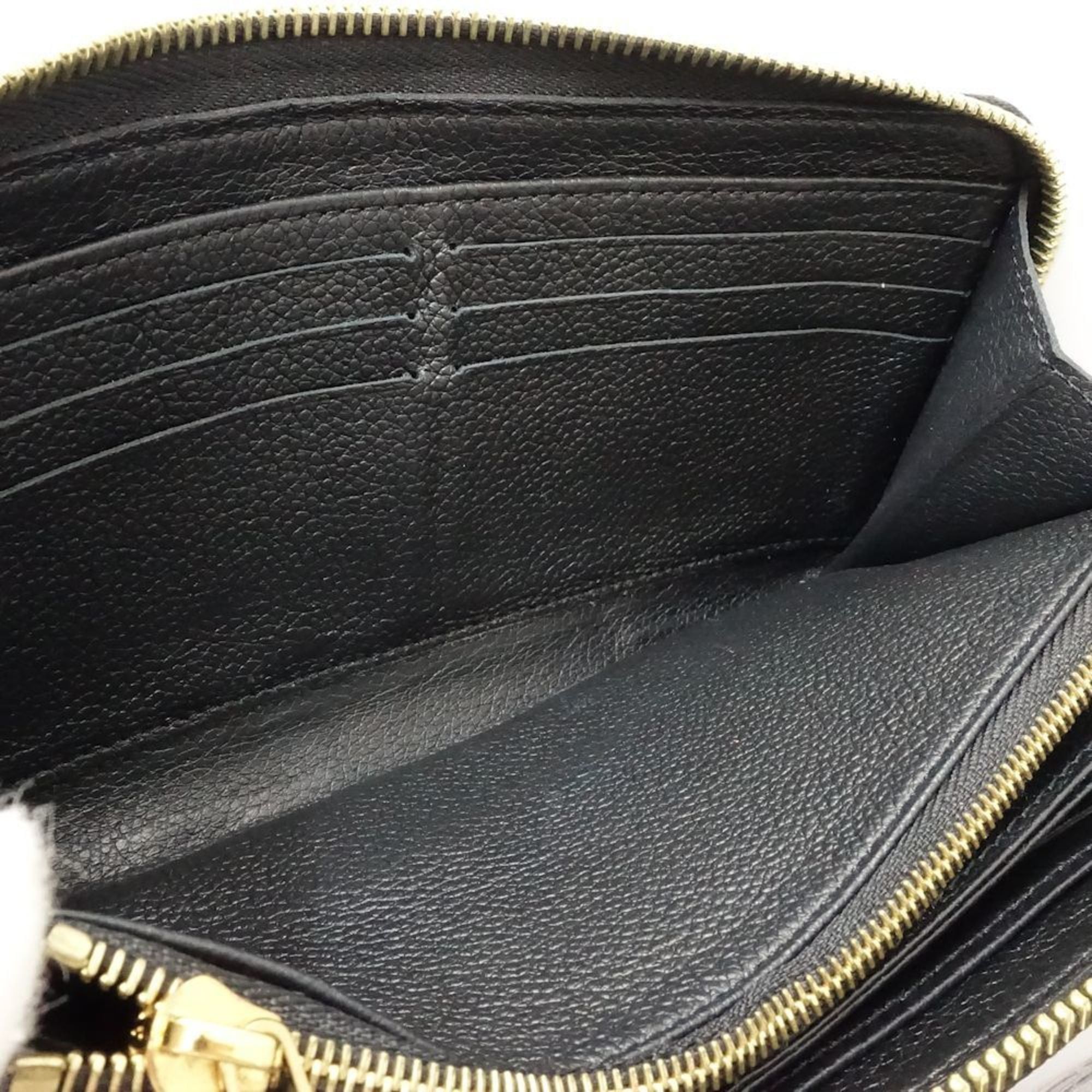 Louis Vuitton Louis Vuitton Zippy Wallet M80481 Monogram Two-tone Empreinte Black Beige Women's 181904 Size ONE SIZE - 5 Thumbnail