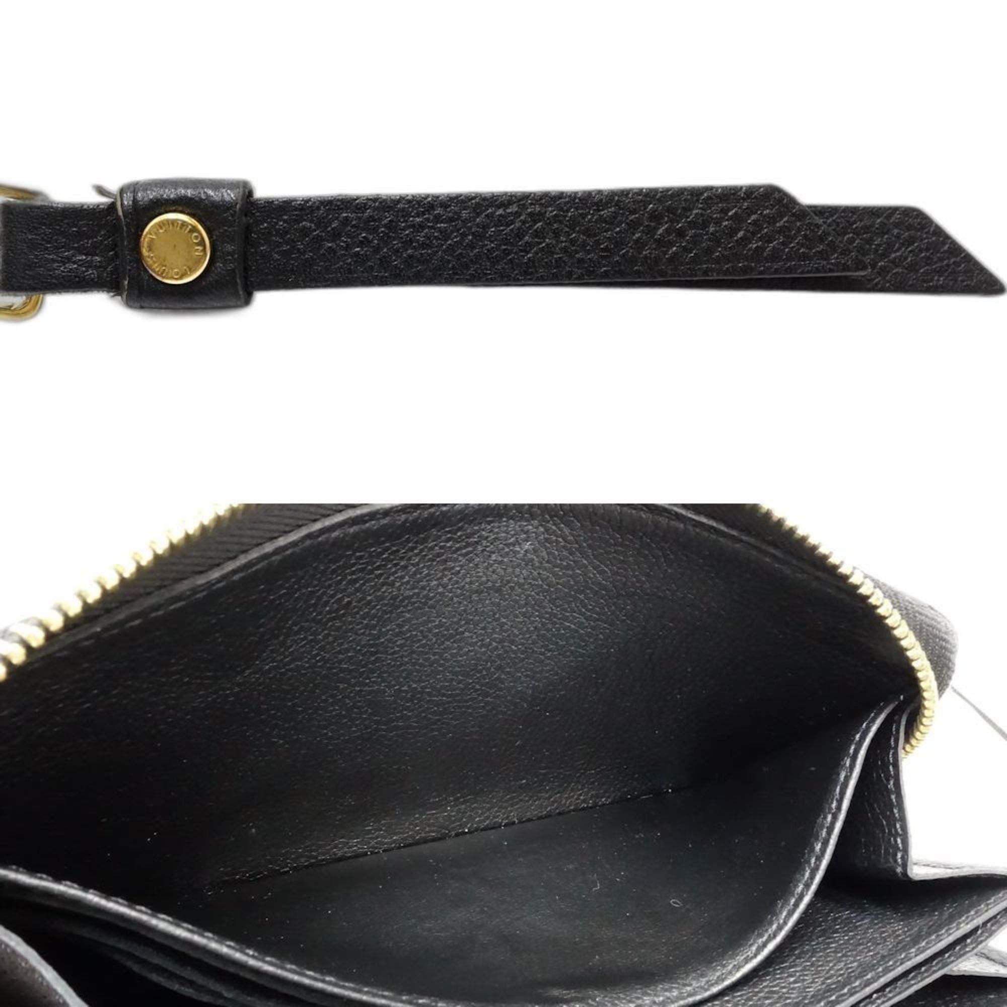 Louis Vuitton Louis Vuitton Zippy Wallet M80481 Monogram Two-tone Empreinte Black Beige Women's 181904 Size ONE SIZE - 9 Thumbnail