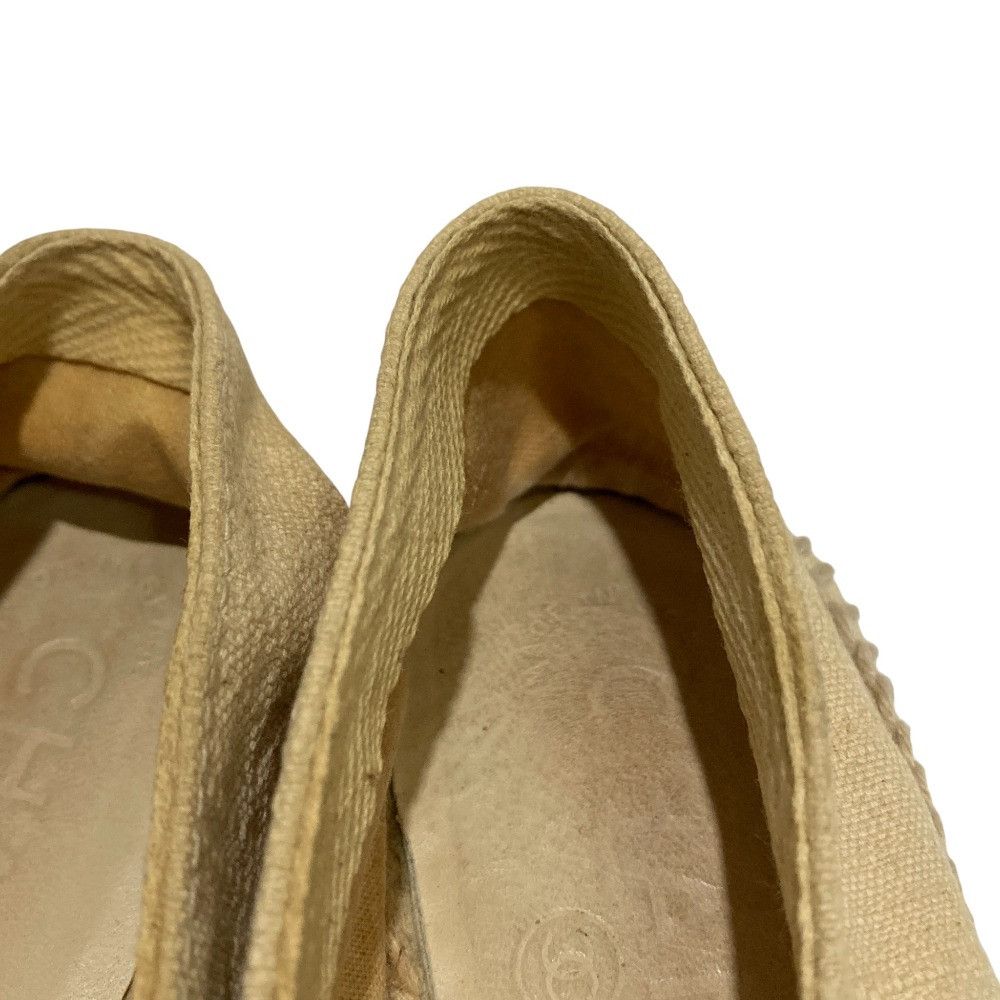 Chanel Chanel Chanel Espadrille Flat Shoes Textile Shoes DUTY FREE for USA Size ONE SIZE - 10 Thumbnail