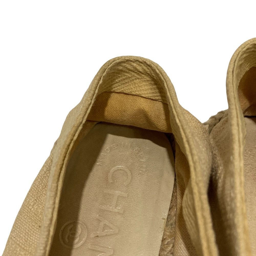 Chanel Chanel Chanel Espadrille Flat Shoes Textile Shoes DUTY FREE for USA Size ONE SIZE - 9 Thumbnail