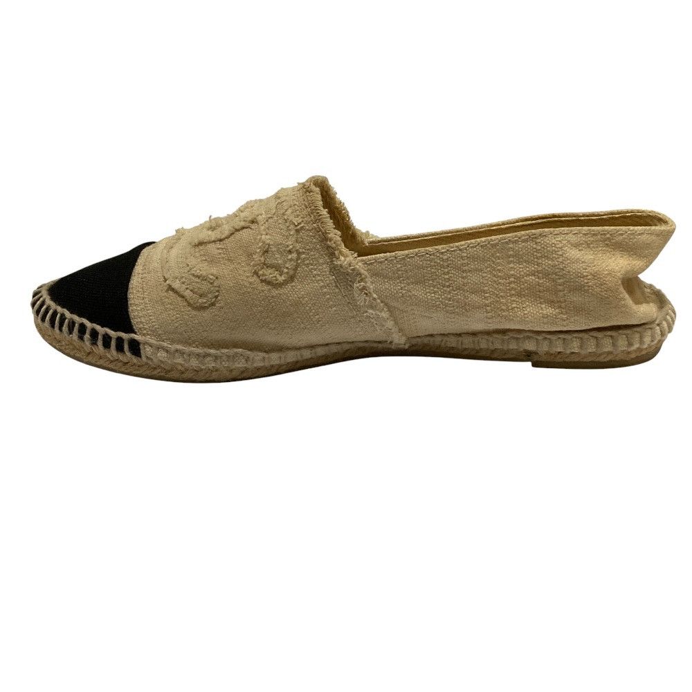 Chanel Chanel Chanel Espadrille Flat Shoes Textile Shoes DUTY FREE for USA Size ONE SIZE - 6 Thumbnail
