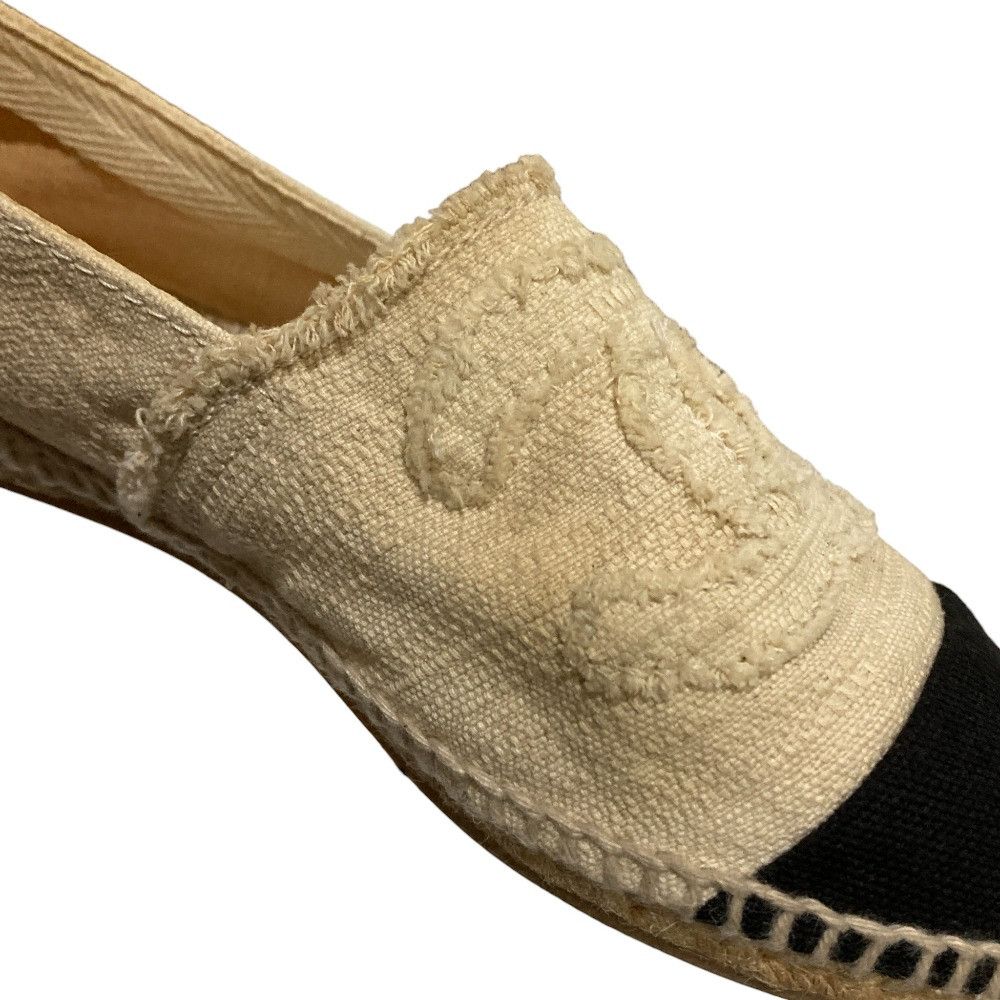 Chanel Chanel Chanel Espadrille Flat Shoes Textile Shoes DUTY FREE for USA Size ONE SIZE - 13 Thumbnail
