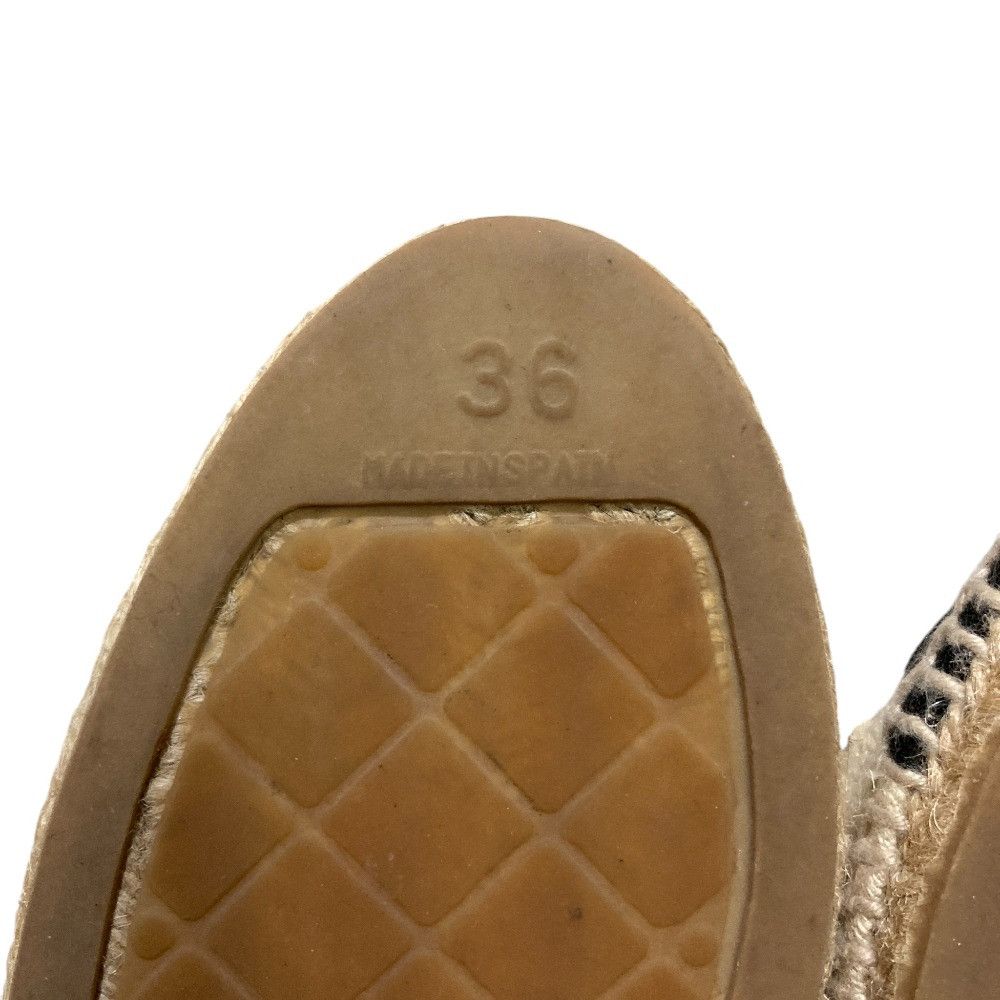 Chanel Chanel Chanel Espadrille Flat Shoes Textile Shoes DUTY FREE for USA Size ONE SIZE - 19 Thumbnail