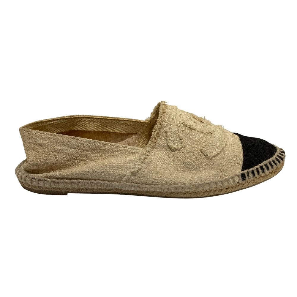 Chanel Chanel Chanel Espadrille Flat Shoes Textile Shoes DUTY FREE for USA Size ONE SIZE - 7 Thumbnail