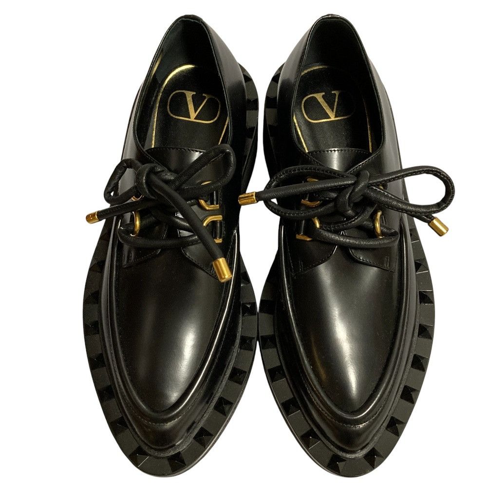Valentino Valentino Valentino Garavani Rockstuds Brogue Shoes Leather Shoes DUTY FREE for USA Size ONE SIZE - 2 Thumbnail