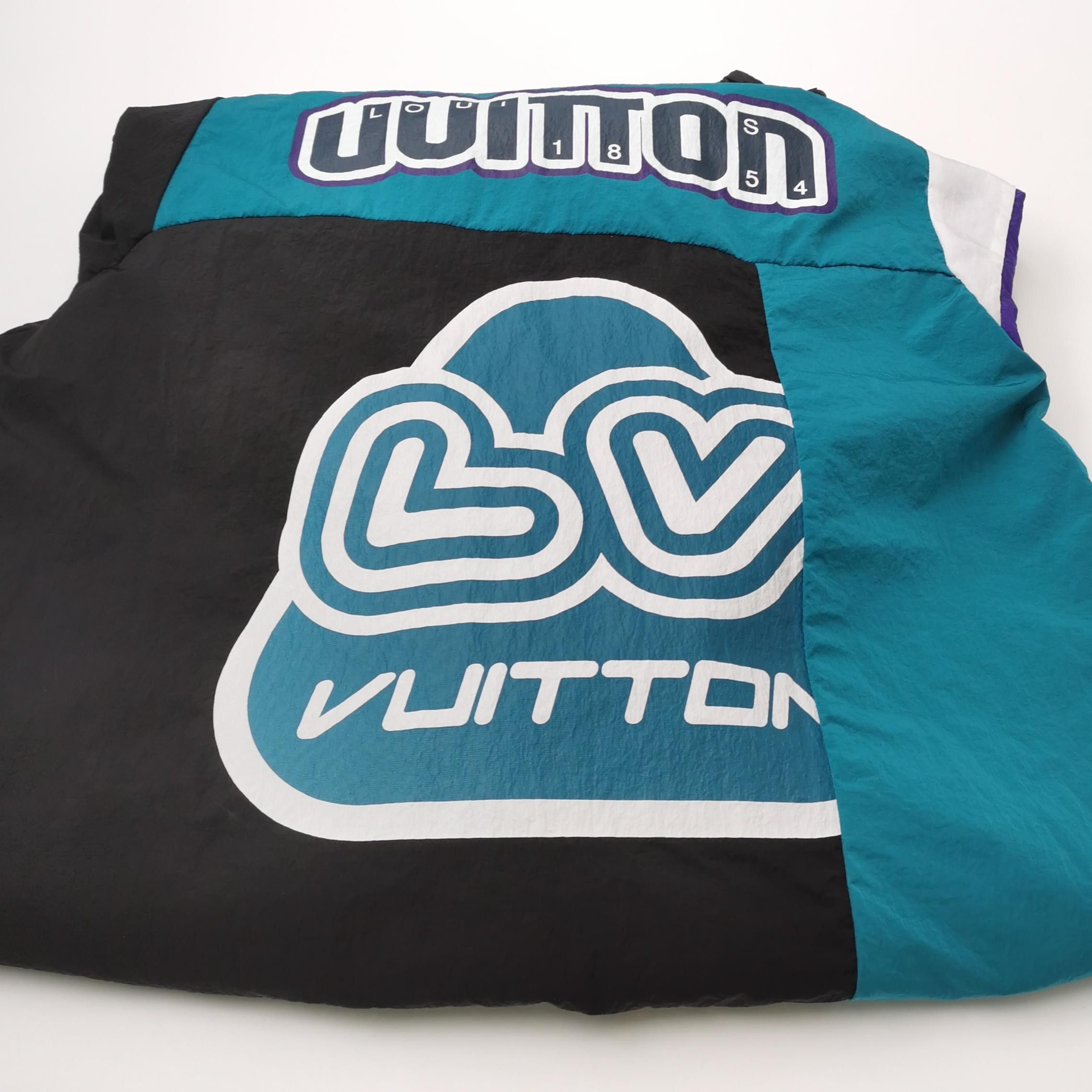 Louis Vuitton Louis Vuitton Colorblock Logo Hooded Jacket Size US S / EU 44-46 / 1 - 7 Thumbnail