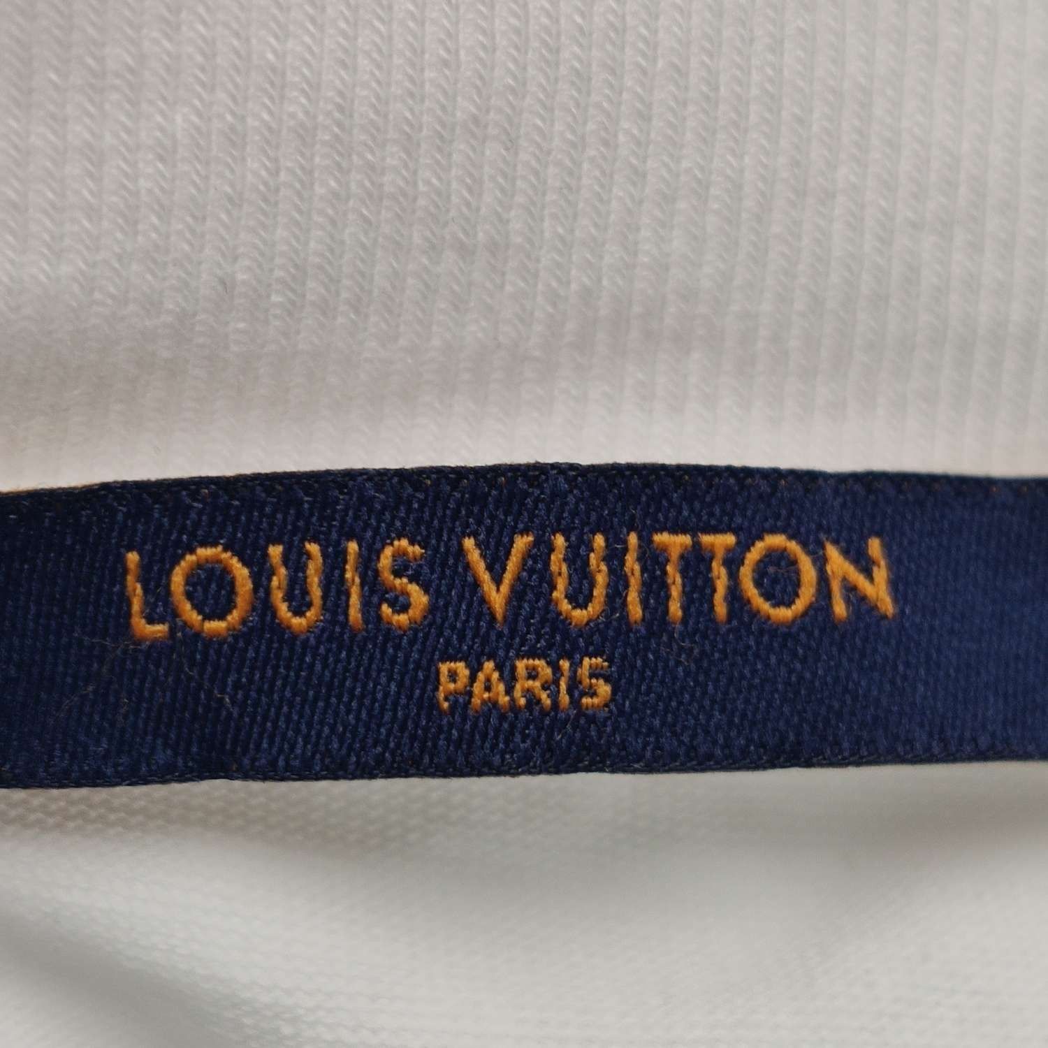 Louis Vuitton Louis Vuitton Cotton Logo Crewneck T-Shirt L Size US L / EU 52-54 / 3 - 9 Thumbnail