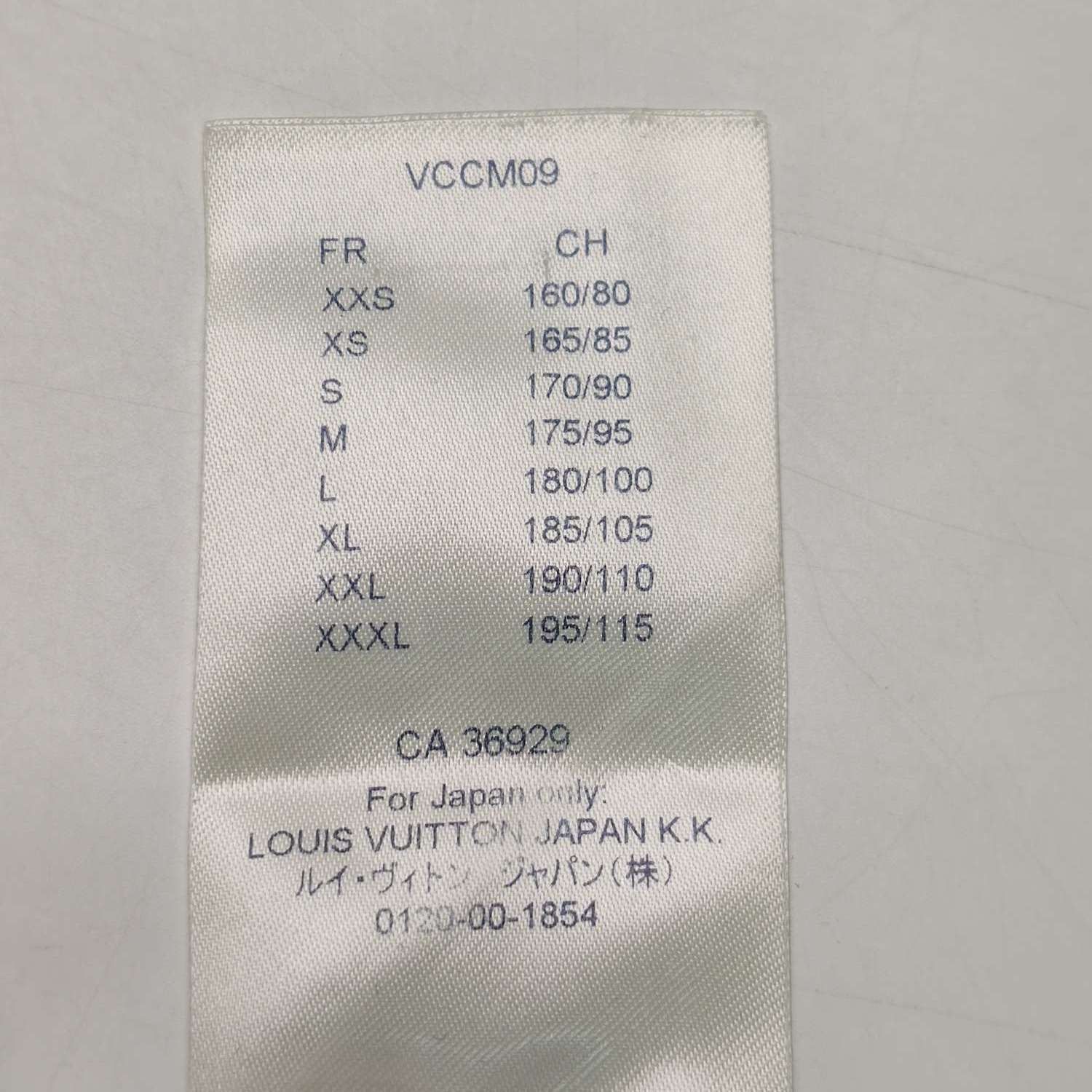 Louis Vuitton Louis Vuitton Cotton Logo Crewneck T-Shirt L Size US L / EU 52-54 / 3 - 14 Thumbnail