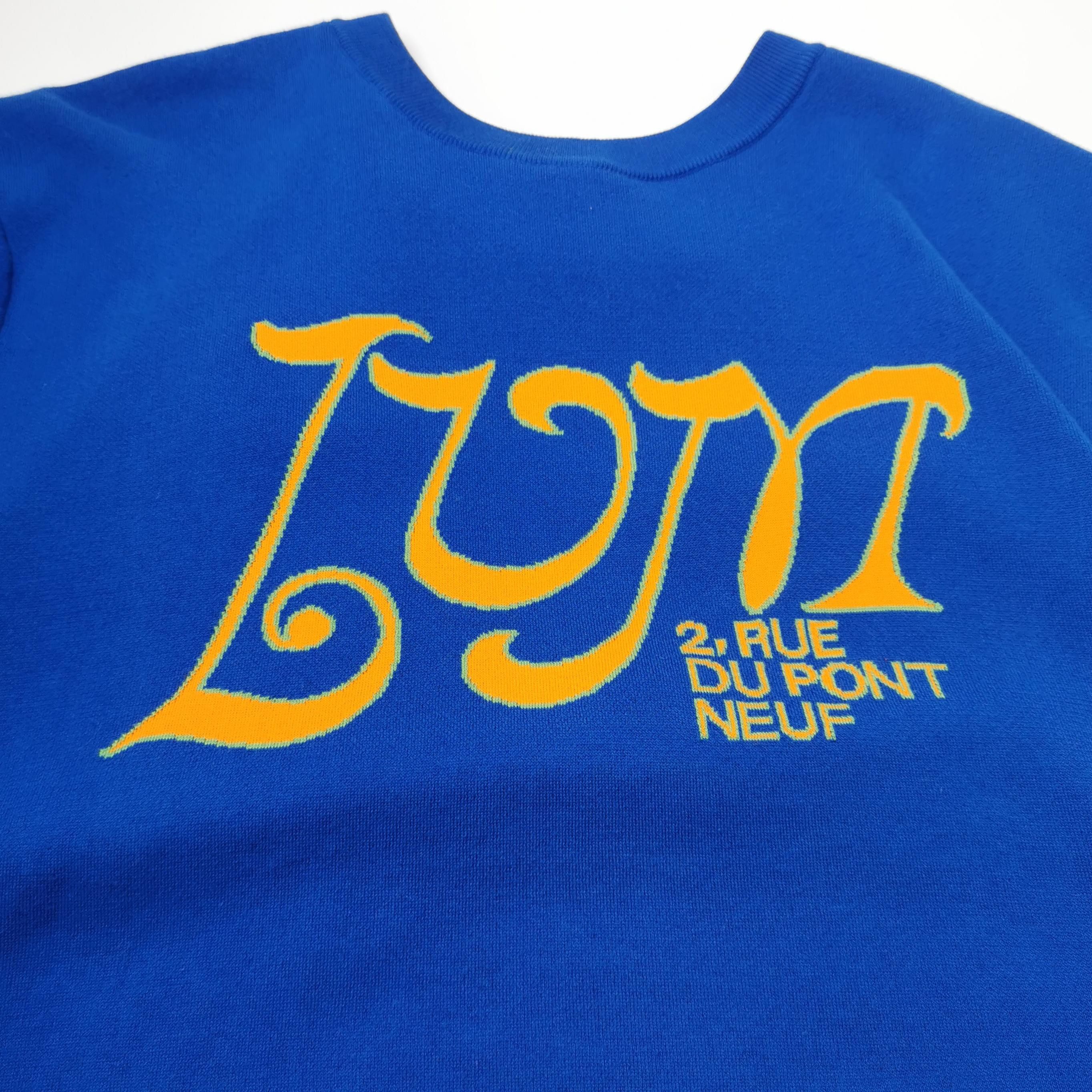 Louis Vuitton Louis Vuitton L Blue Crewneck Graphic T-Shirt Size US L / EU 52-54 / 3 - 5 Thumbnail