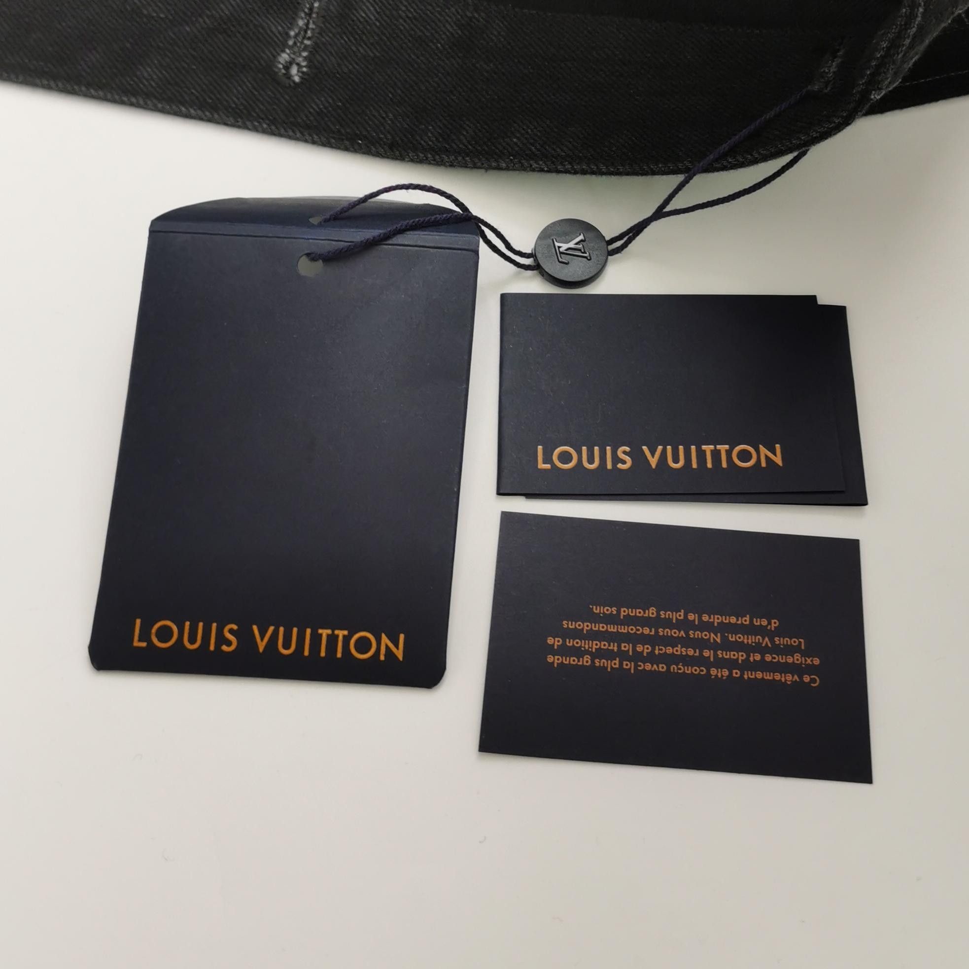 Louis Vuitton Black Louis Vuitton Denim Jacket XL Size US S / EU 44-46 / 1 - 10 Thumbnail