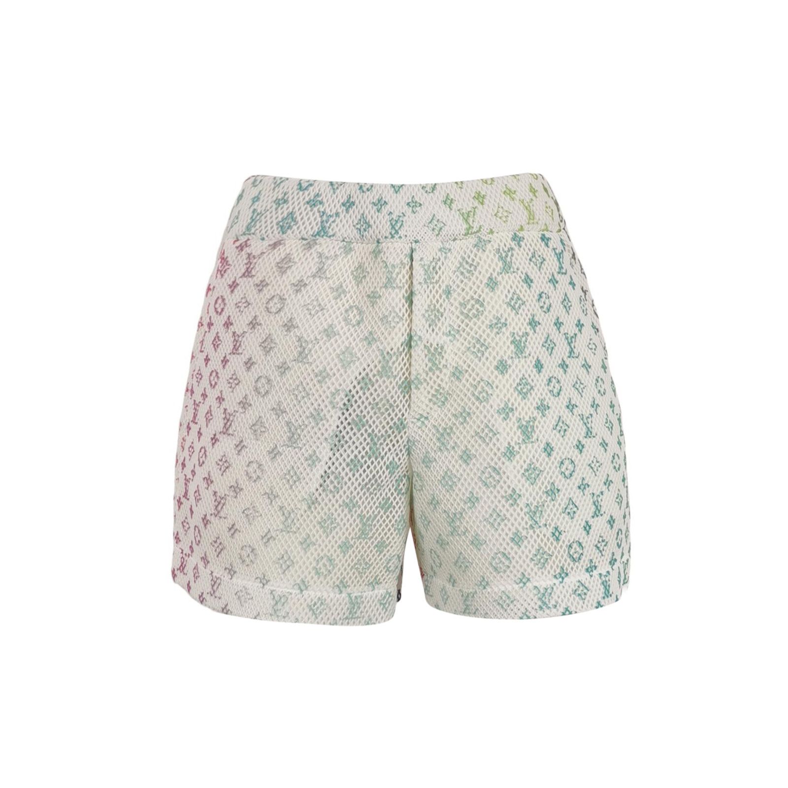 Louis Vuitton Louis Vuitton Colorblock Monogram Shorts L/40 Size US 28 / EU 44 - 2 Thumbnail