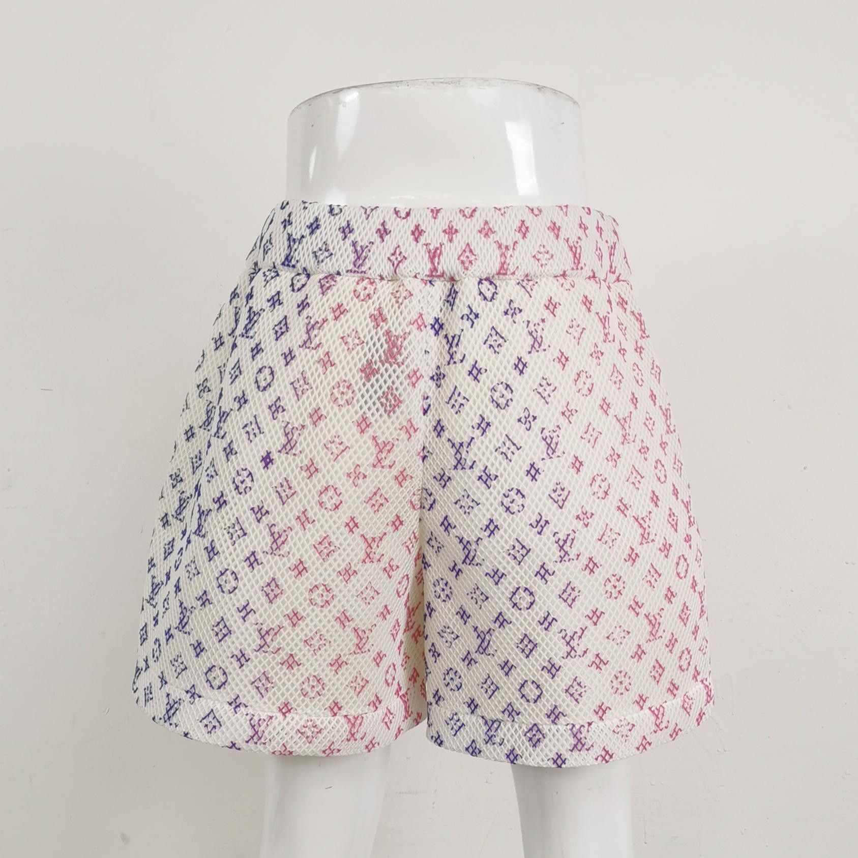 Louis Vuitton Louis Vuitton Colorblock Monogram Shorts L/40 Size US 28 / EU 44 - 4 Thumbnail