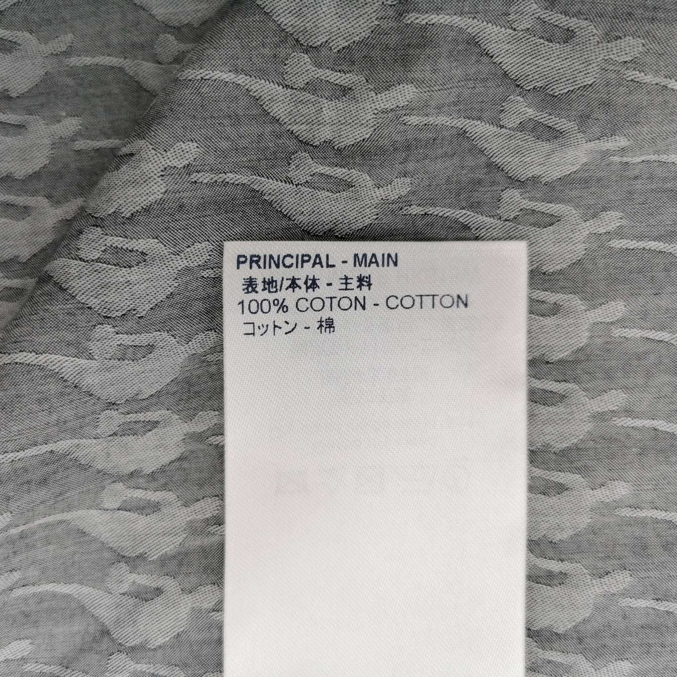 Louis Vuitton Louis Vuitton Gray Houndstooth Short-Sleeve Shirt Size US XXL / EU 58 / 5 - 14 Thumbnail