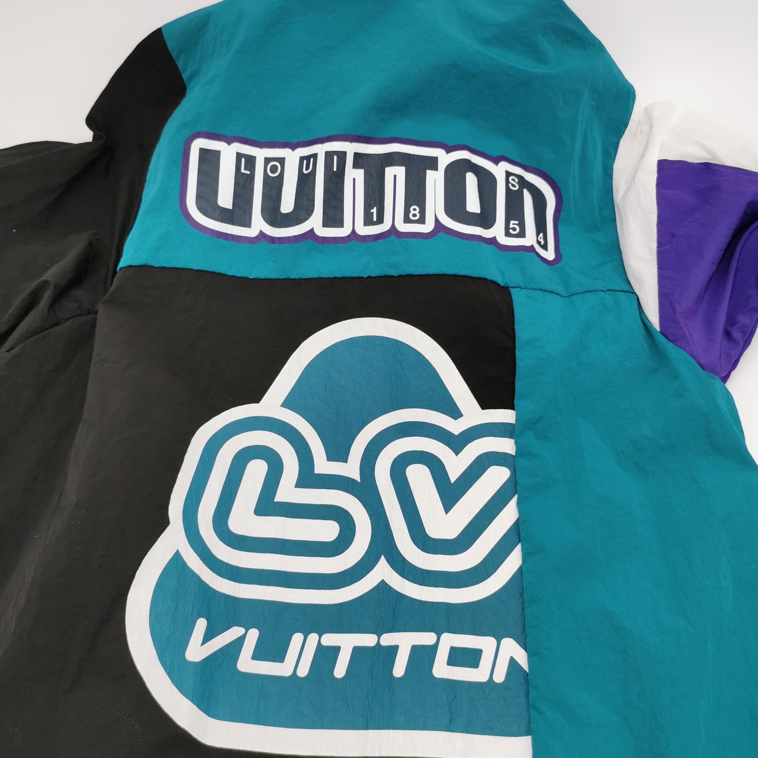 Louis Vuitton Louis Vuitton Color-Block Hooded Jacket M Size US XS / EU 42 / 0 - 10 Thumbnail