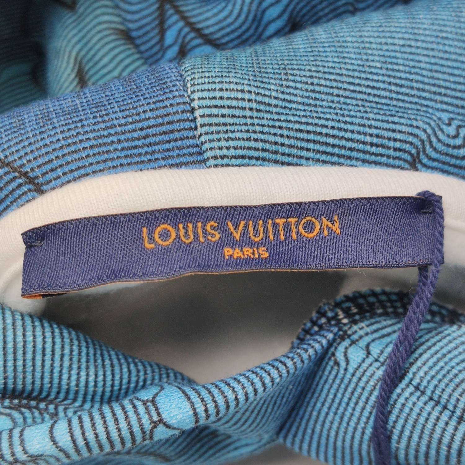 Louis Vuitton Louis Vuitton Monogram Blue Hooded Sweatshirt M Size US M / EU 48-50 / 2 - 11 Thumbnail
