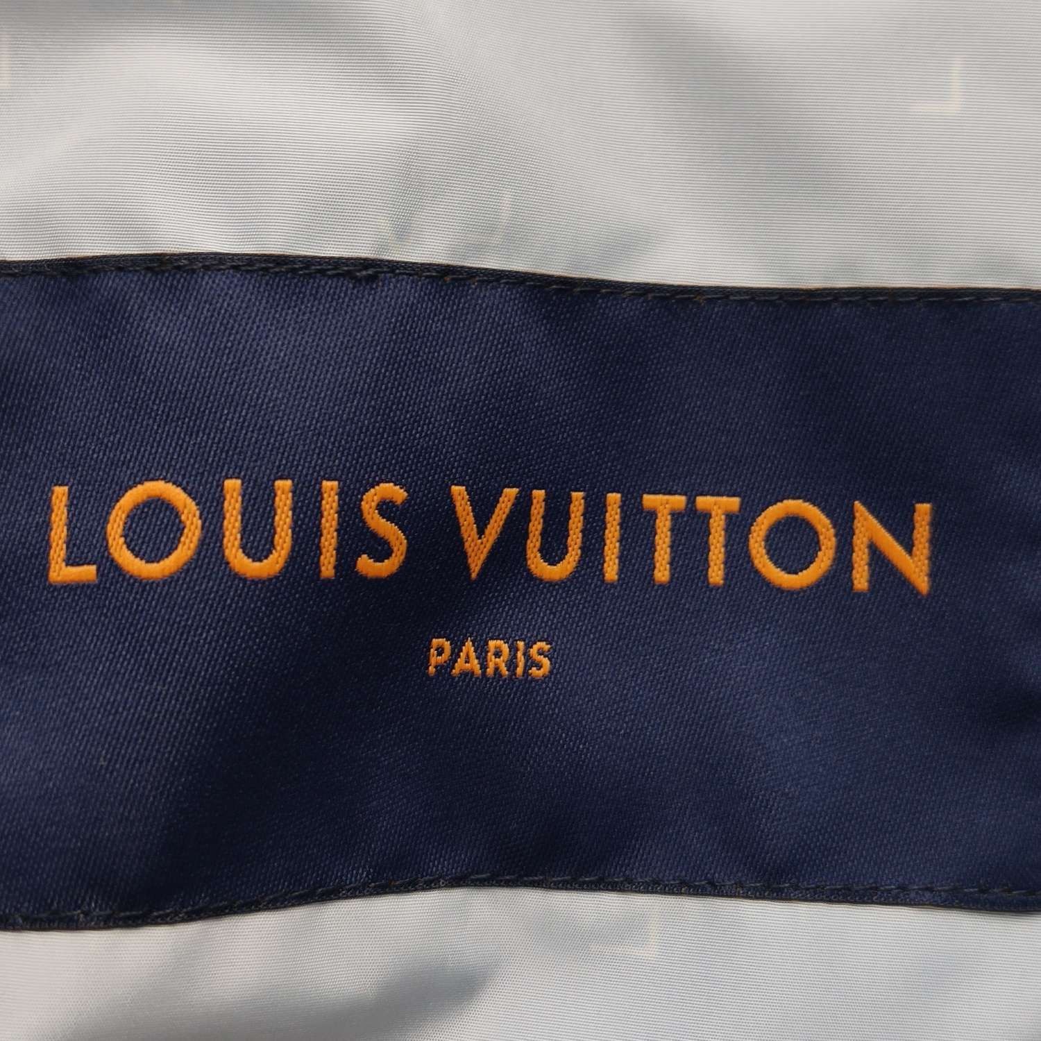 Louis Vuitton Louis Vuitton Blue Patterned Hooded Jacket Size US M / EU 48-50 / 2 - 10 Thumbnail