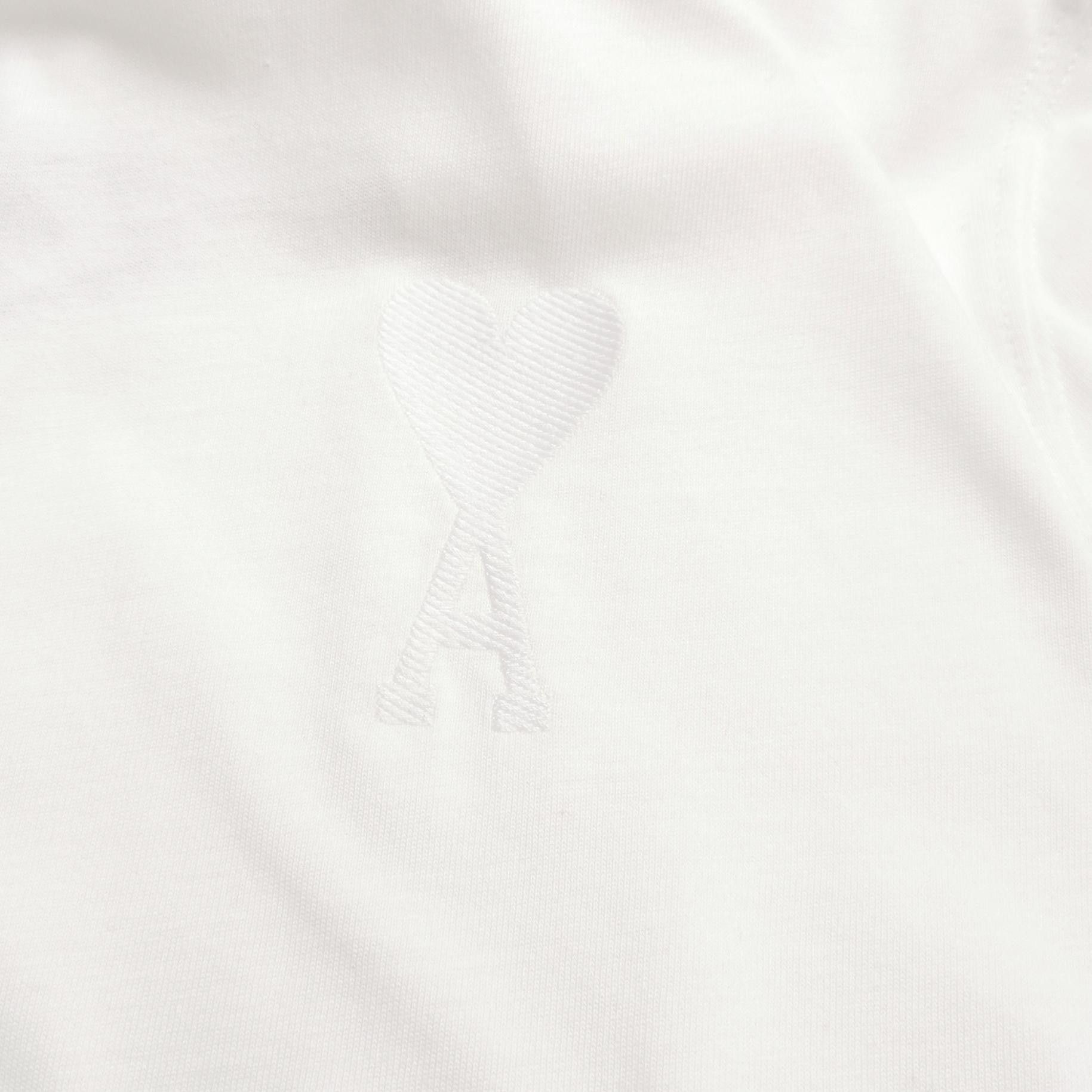 Louis Vuitton AMI Paris L Cotton Heart Logo Crew Neck T-Shirt Size US XS / EU 42 / 0 - 6 Thumbnail