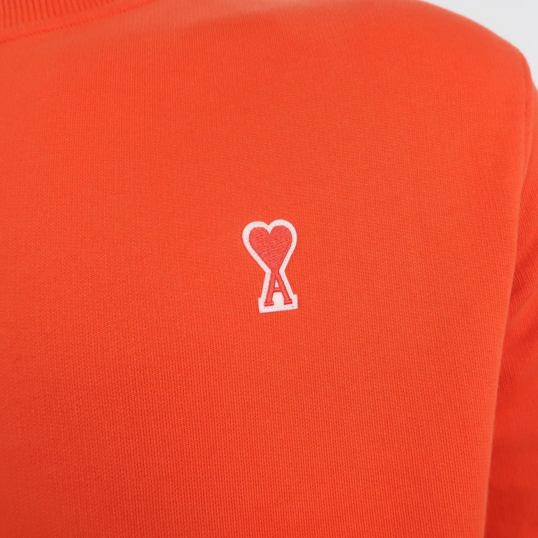 Louis Vuitton AMI Alexandre Mattiussi Cotton Heart Logo Crewneck Sweatshirt S Size US XS / EU 42 / 0 - 6 Thumbnail