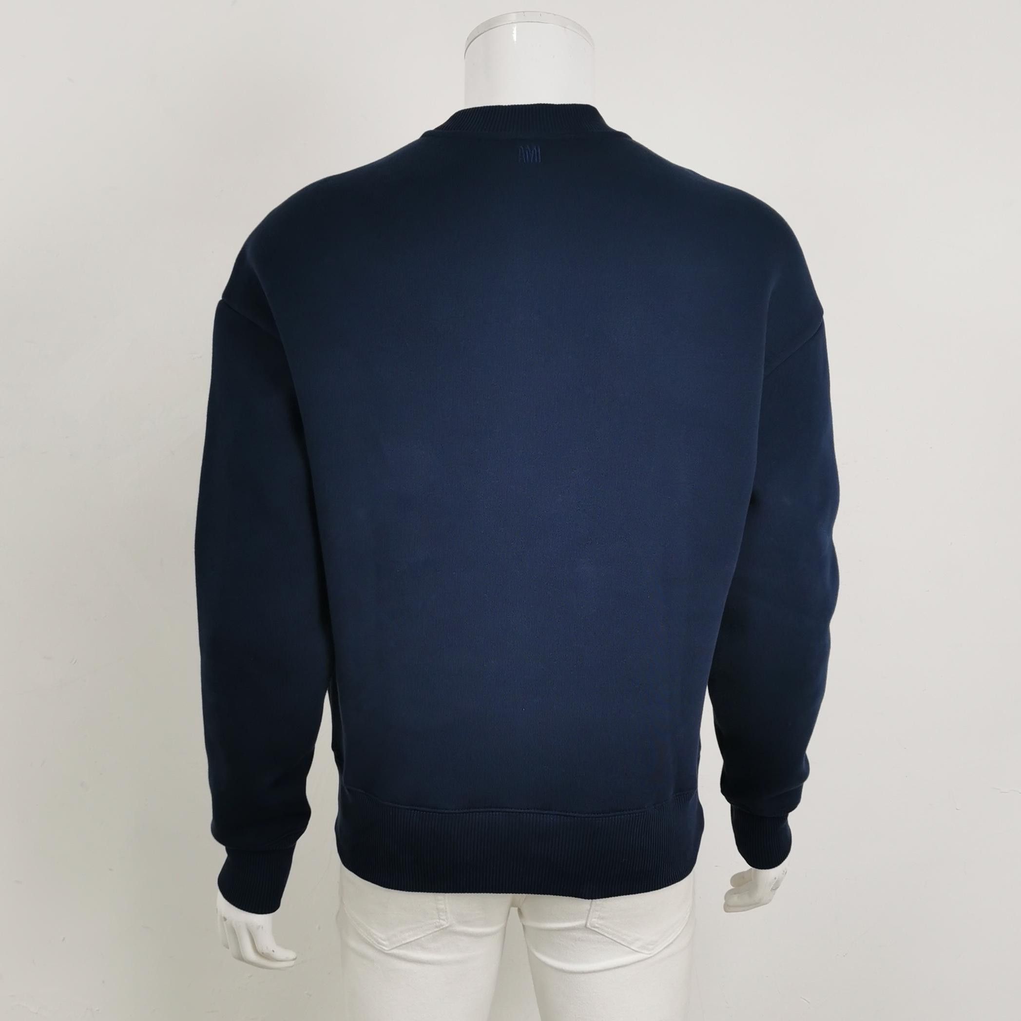 Louis Vuitton AMI Alexandre Mattiussi Cotton Heart Logo Crewneck Sweatshirt S Size US S / EU 44-46 / 1 - 4 Thumbnail