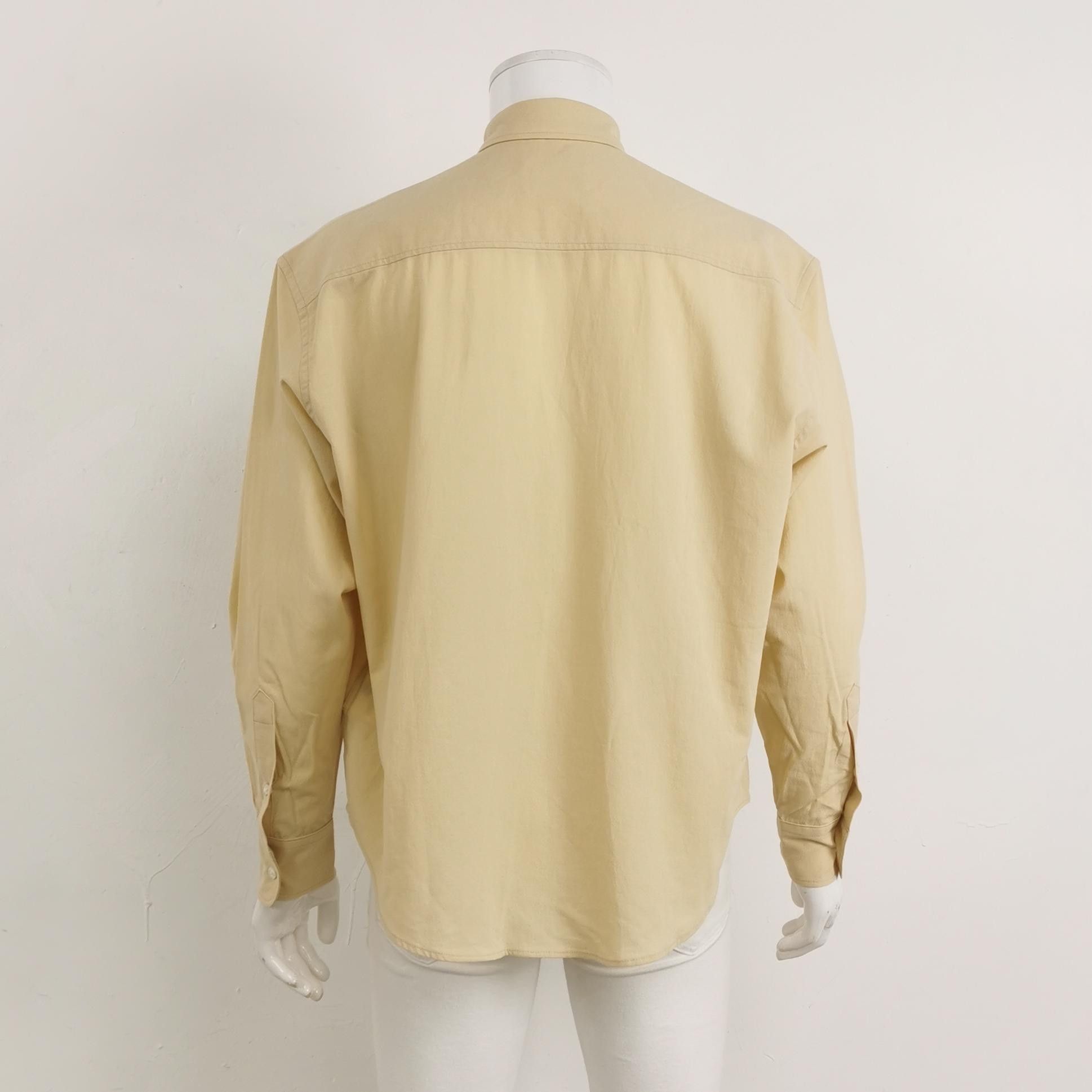 Louis Vuitton AM Alexandre Mattiussi Cotton Collared Long-Sleeve Shirt XS Size US XS / EU 42 / 0 - 3 Thumbnail