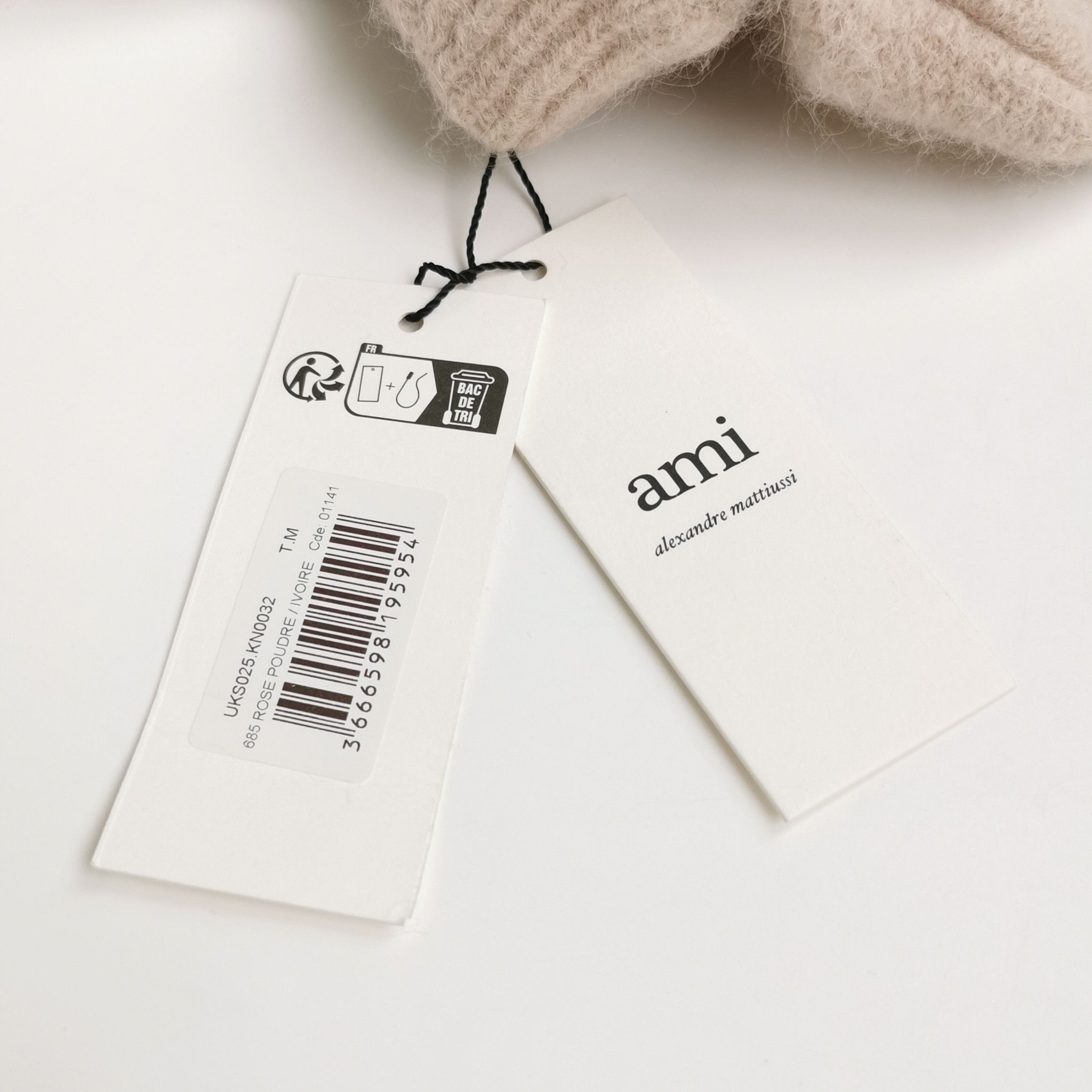 Louis Vuitton AMI Alexandre Mattiussi Alpaca Wool Heart Logo Sweater Size US 30 / EU 46 - 7 Thumbnail