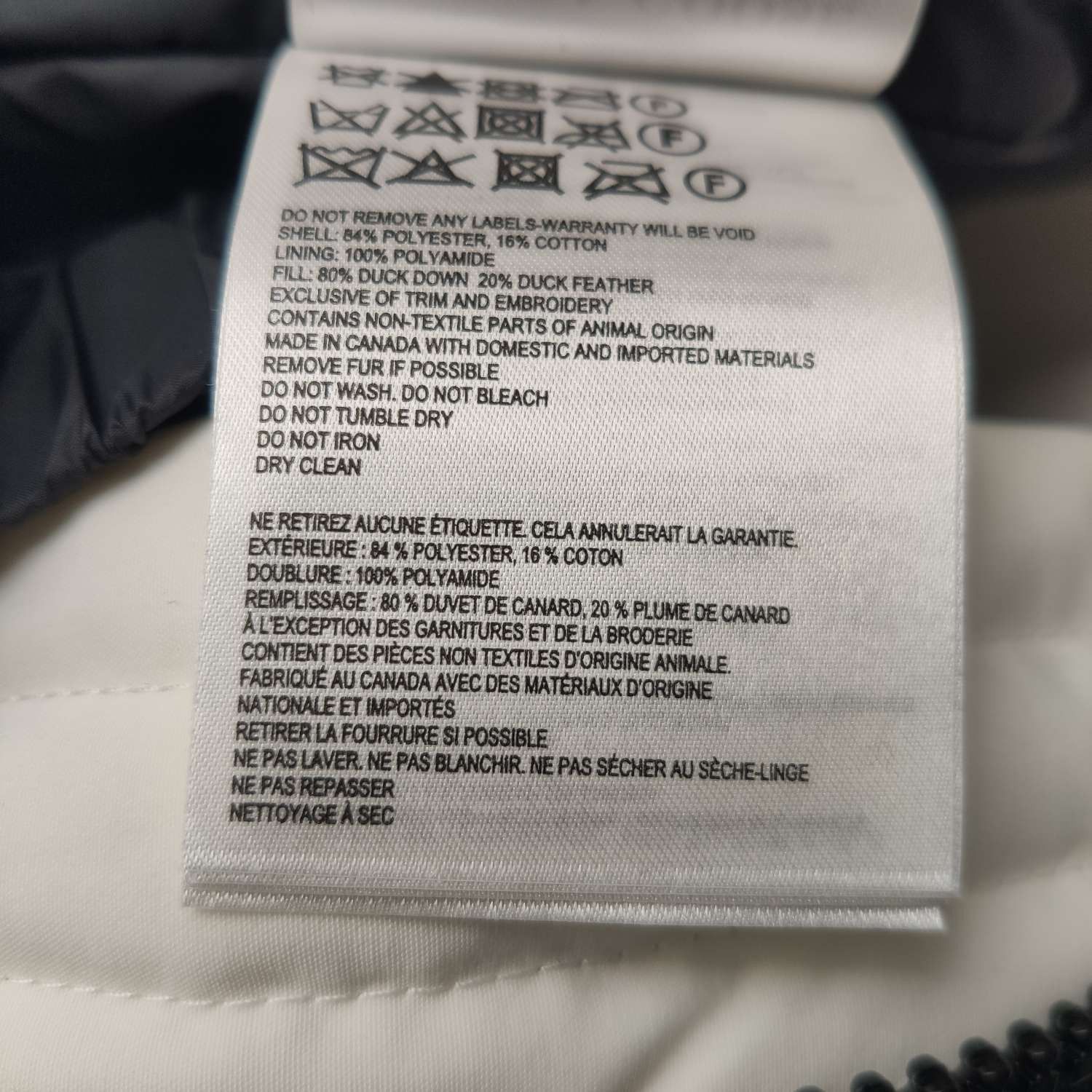 Louis Vuitton Canada Goose White Parka with Fur Hood Size US M / EU 48-50 / 2 - 16 Thumbnail