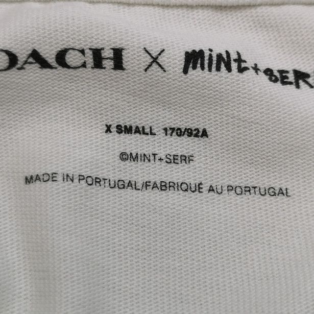 Louis Vuitton Coach x Mint+Serf XS Cotton Graffiti Logo T-Shirt Size US XS / EU 42 / 0 - 12 Thumbnail