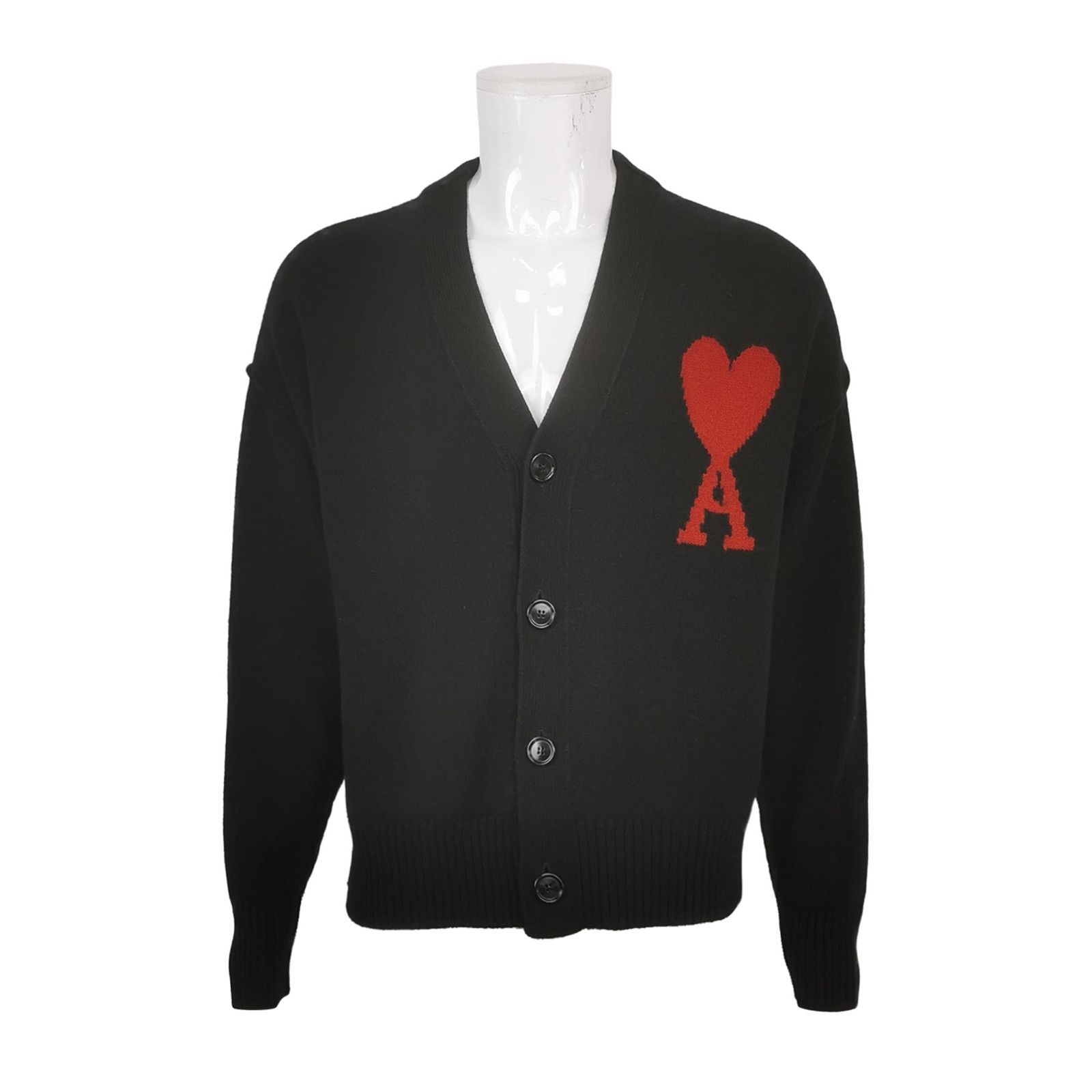 Louis Vuitton AMI Alexandre Mattiussi Wool V-Neck Vest M Size US M / EU 48-50 / 2 - 2 Thumbnail