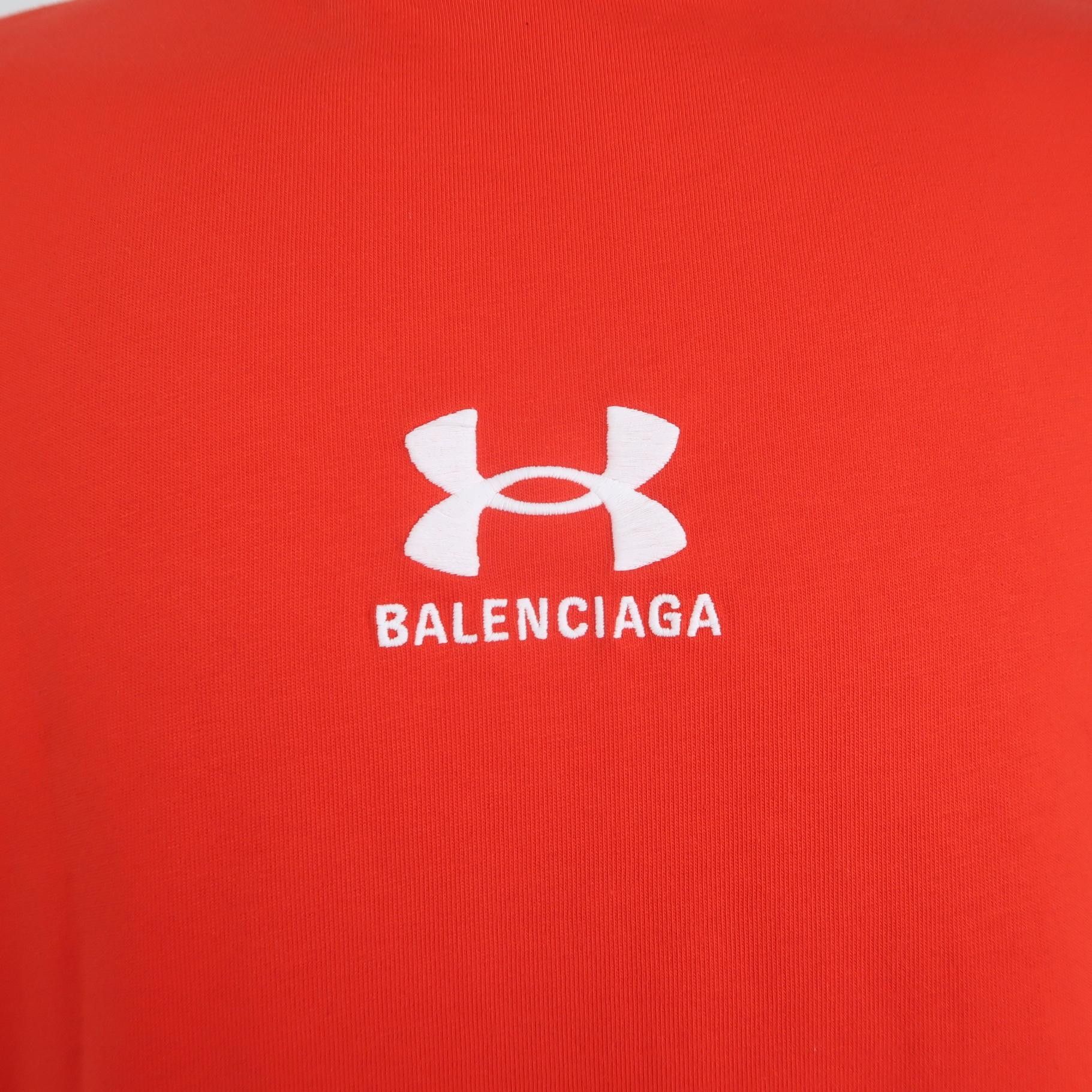 Louis Vuitton Balenciaga x Under Armour XS Logo Cotton T-Shirt Size US XS / EU 42 / 0 - 6 Thumbnail