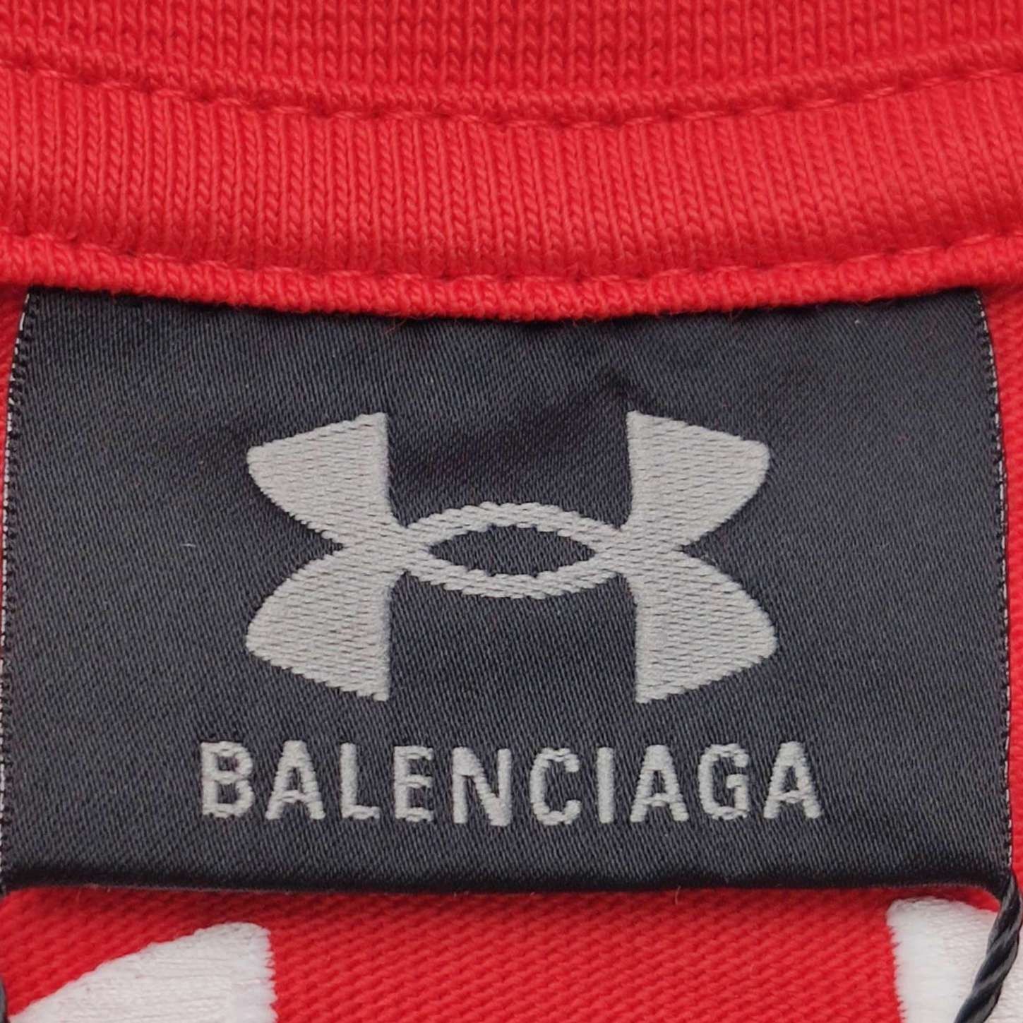 Louis Vuitton Balenciaga x Under Armour XS Logo Cotton T-Shirt Size US XS / EU 42 / 0 - 10 Thumbnail