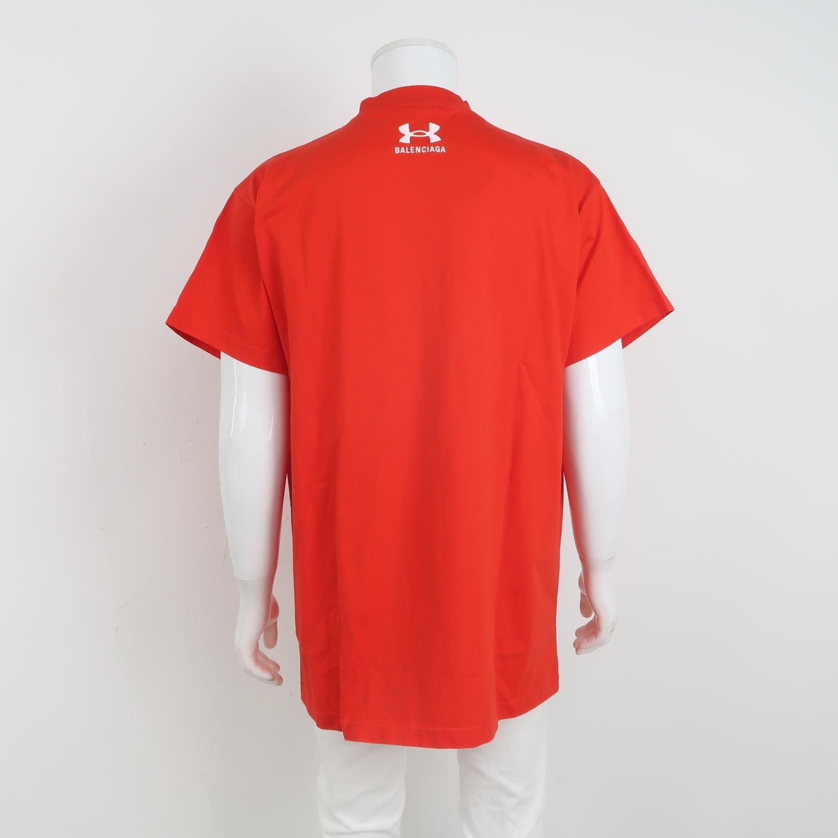 Louis Vuitton Balenciaga x Under Armour XS Logo Cotton T-Shirt Size US XS / EU 42 / 0 - 3 Thumbnail