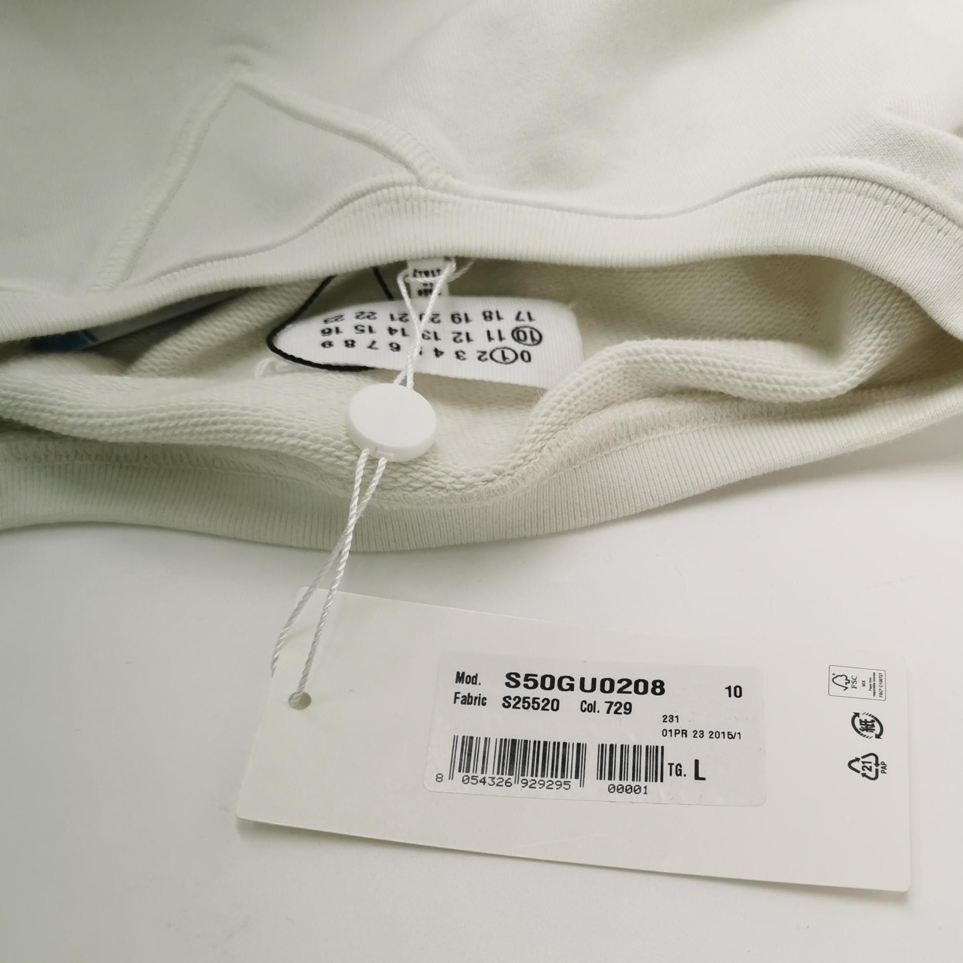 Louis Vuitton Maison Margiela Cotton Logo Number Embroidered Crewneck Sweatshirt Size US L / EU 52-54 / 3 - 9 Thumbnail
