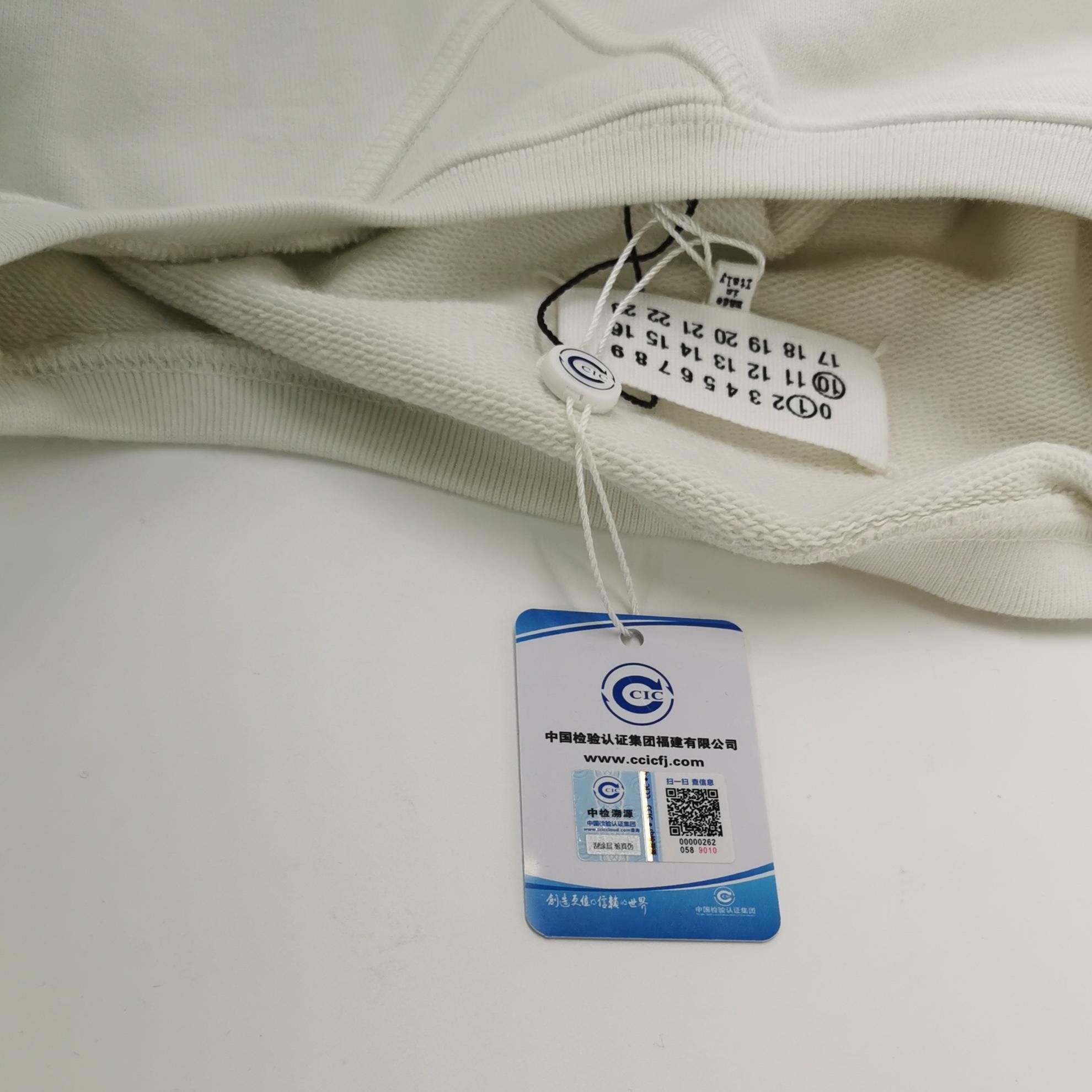 Louis Vuitton Maison Margiela Cotton Logo Number Embroidered Crewneck Sweatshirt Size US L / EU 52-54 / 3 - 8 Thumbnail