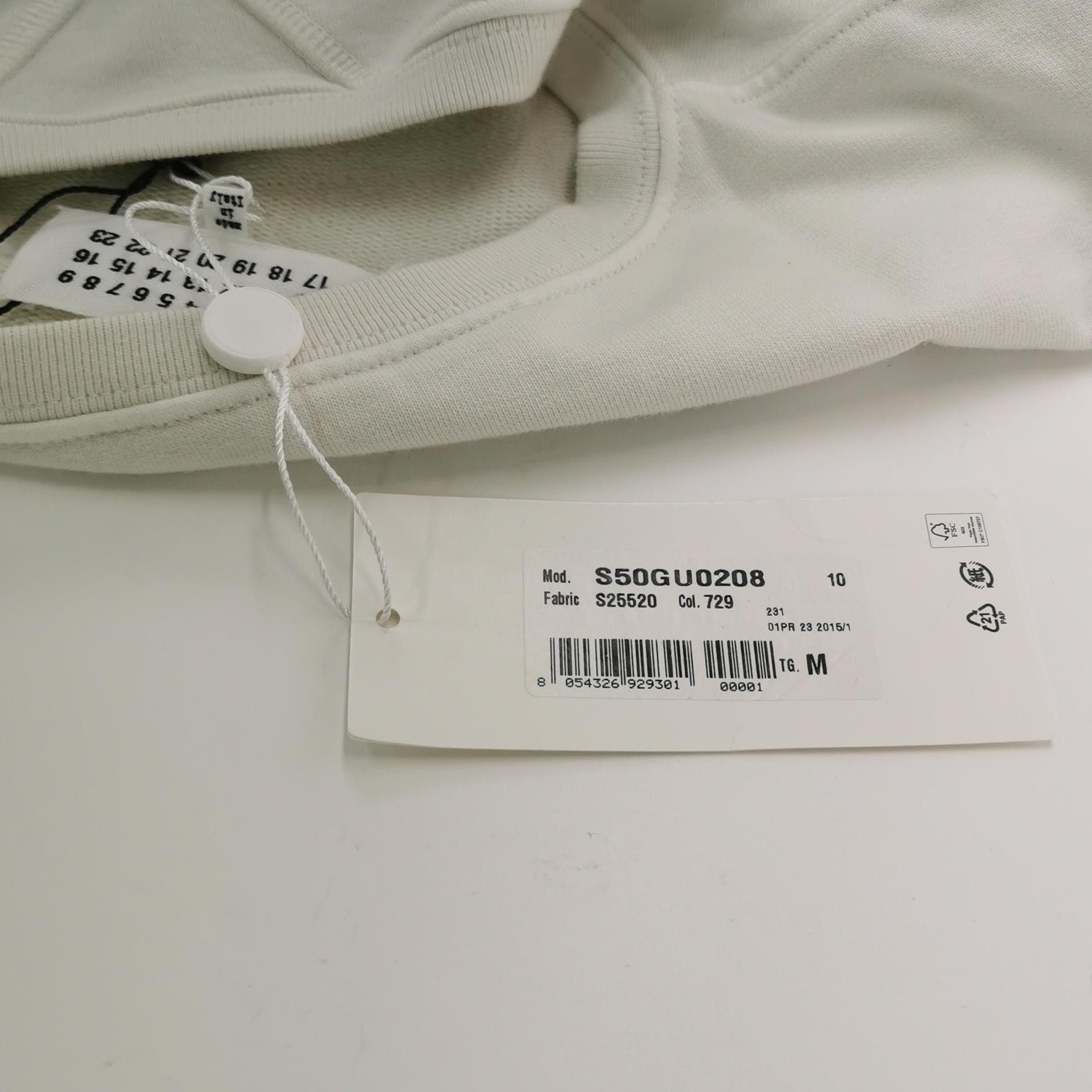 Louis Vuitton Maison Margiela Cotton Logo Embroidered Sweatshirt M Size US M / EU 48-50 / 2 - 9 Thumbnail