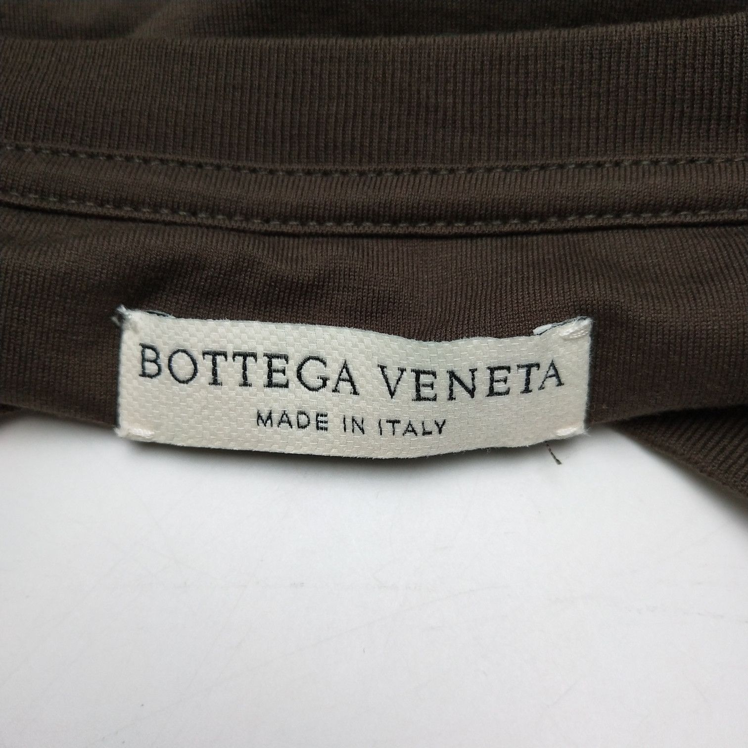 Louis Vuitton Bottega Veneta Cotton Letter Logo Crewneck T-Shirt M Size US M / EU 48-50 / 2 - 7 Thumbnail