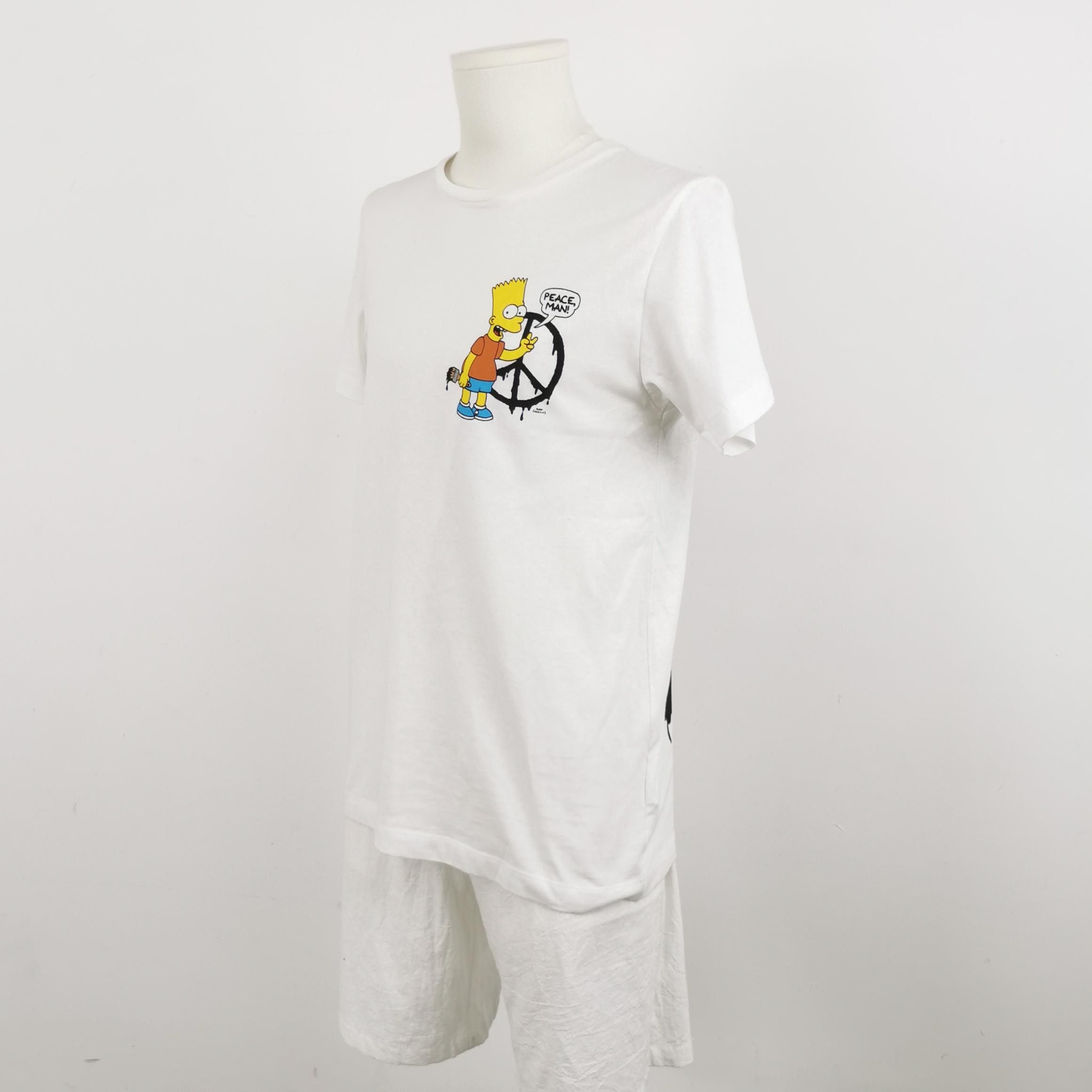 Louis Vuitton Off-White x The Simpsons Cotton Cartoon T-Shirt S Size US S / EU 44-46 / 1 - 3 Thumbnail