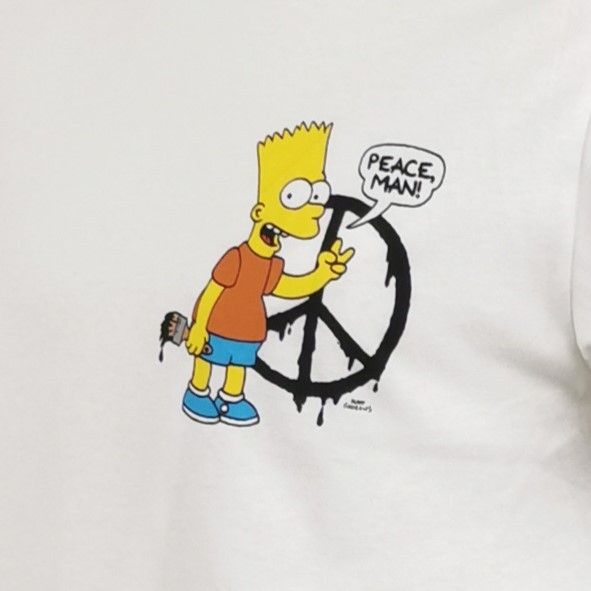 Louis Vuitton Off-White x The Simpsons Cotton Cartoon T-Shirt S Size US S / EU 44-46 / 1 - 8 Thumbnail