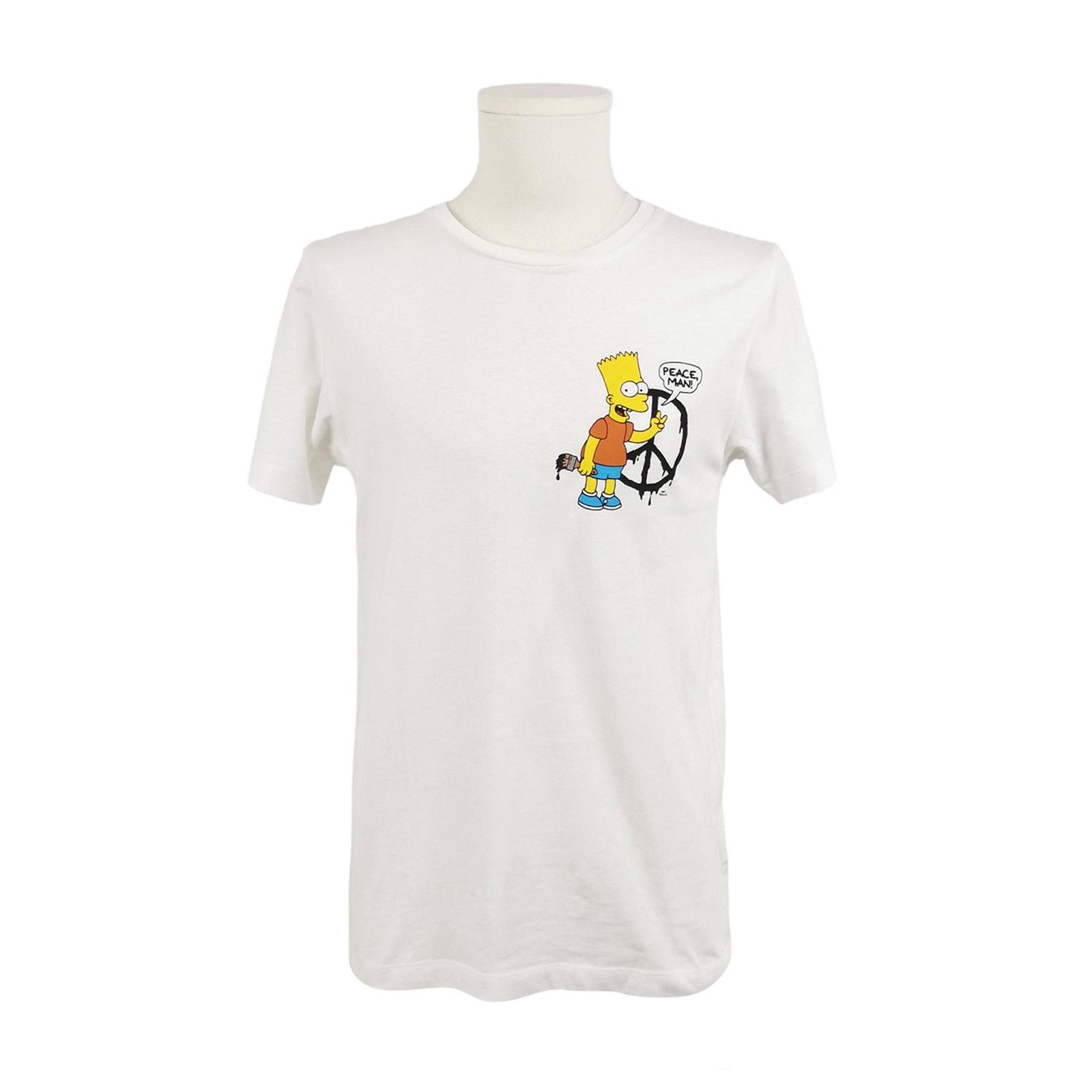 Louis Vuitton Off-White x The Simpsons Cotton Cartoon T-Shirt S Size US S / EU 44-46 / 1 - 2 Thumbnail