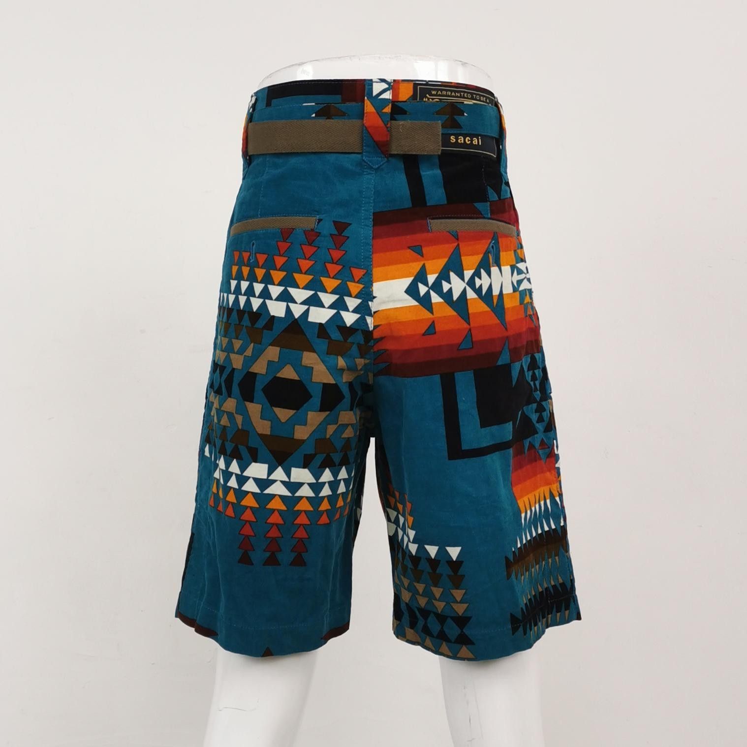 Louis Vuitton Multi-Pattern Belted Mid-Length Shorts XS Size US 26 / EU 42 - 3 Thumbnail