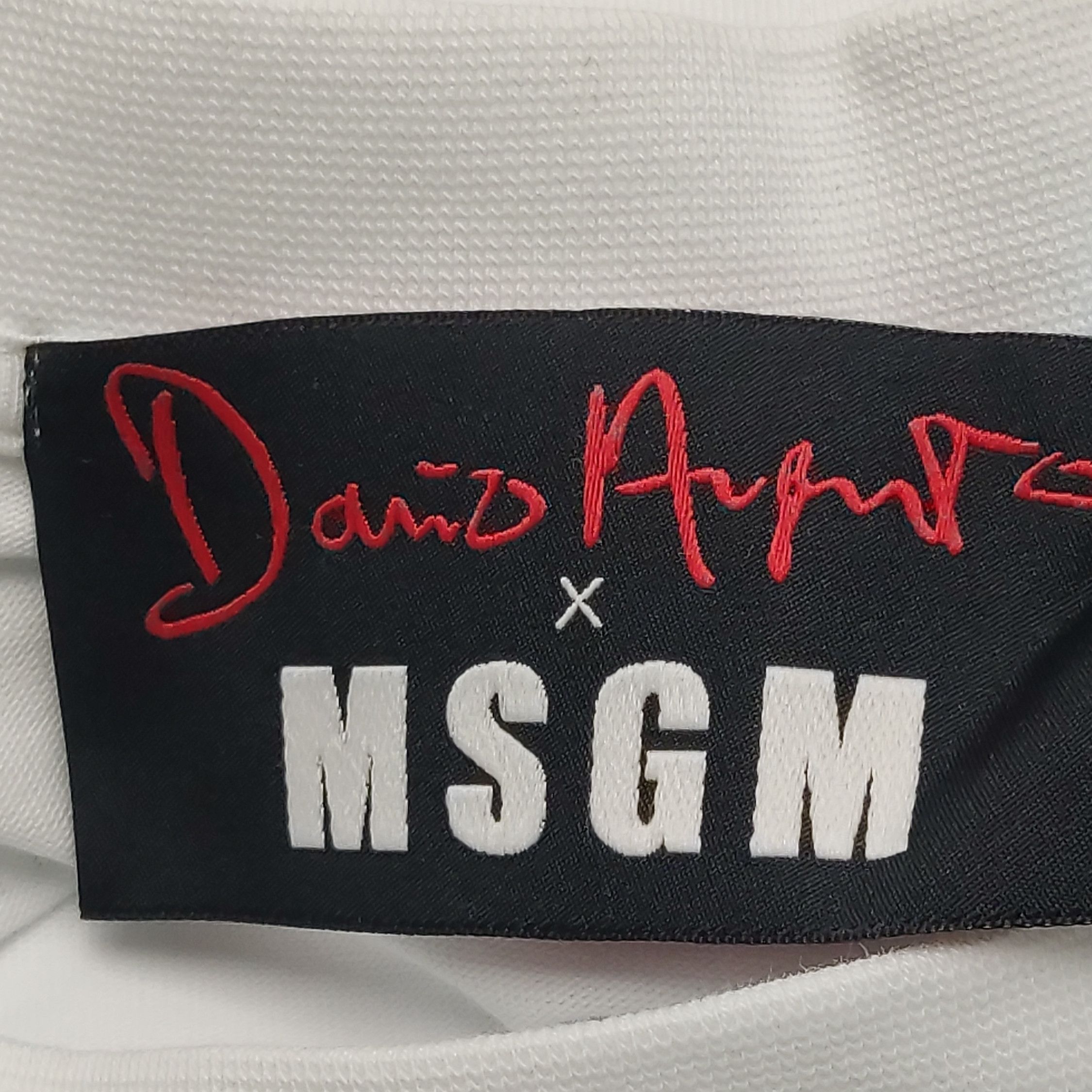Louis Vuitton MSGM x Dario Argento Cotton V-Neck Sweater L Size US S / EU 44-46 / 1 - 9 Thumbnail