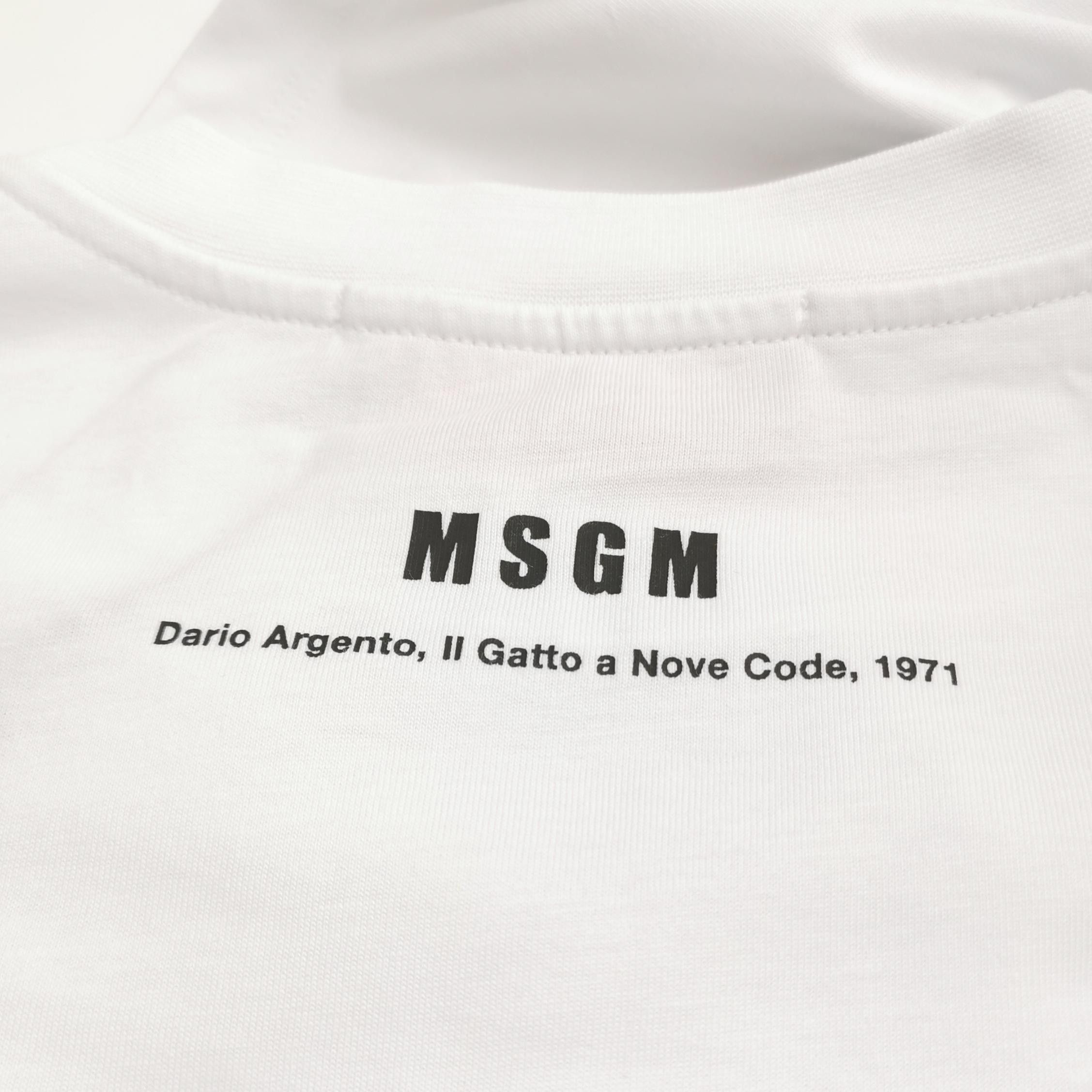 Louis Vuitton MSGM x Dario Argento Cotton V-Neck Sweater L Size US S / EU 44-46 / 1 - 6 Thumbnail