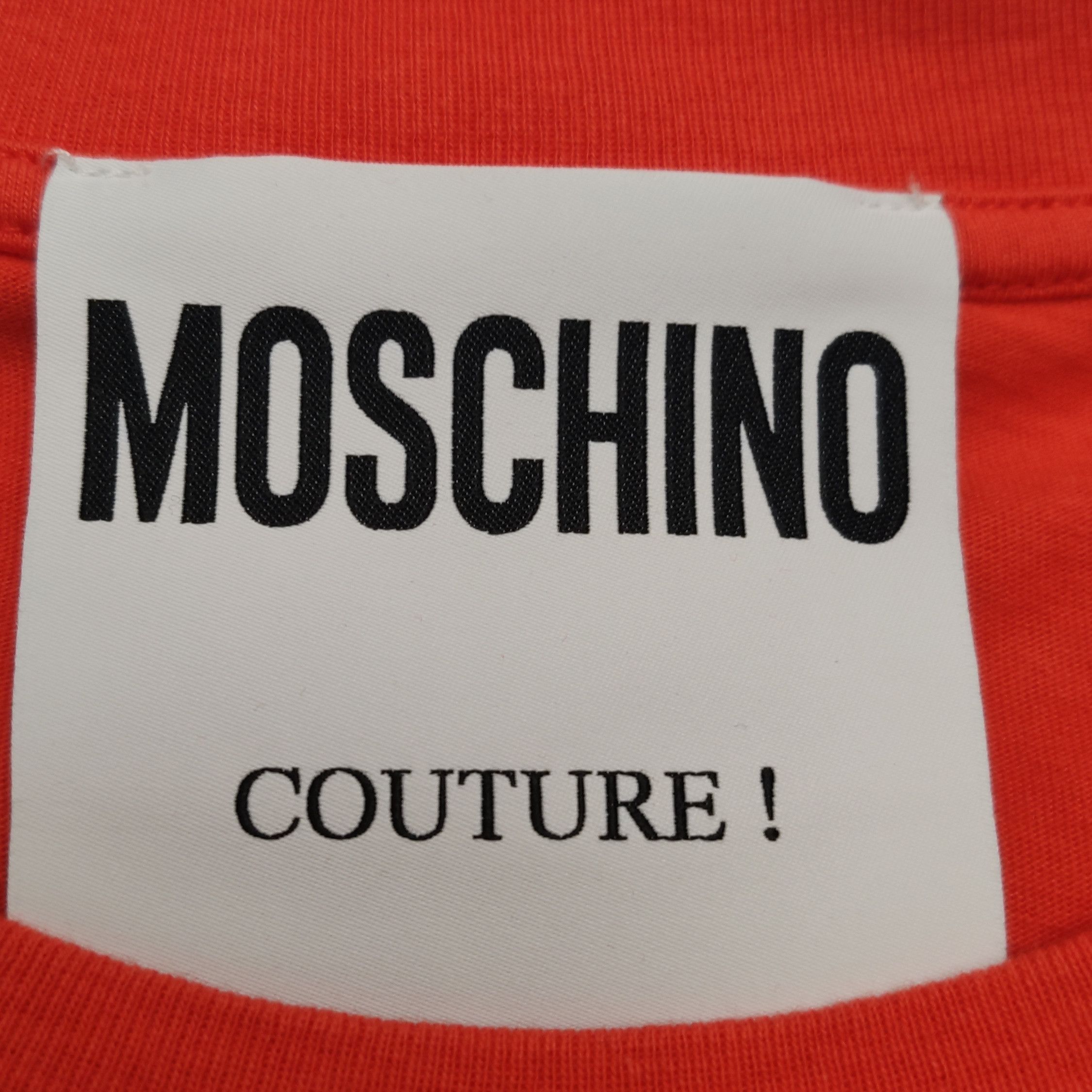 Louis Vuitton Moschino Cotton Cartoon Logo Crew Neck T-Shirt M Size US S / EU 44-46 / 1 - 10 Thumbnail