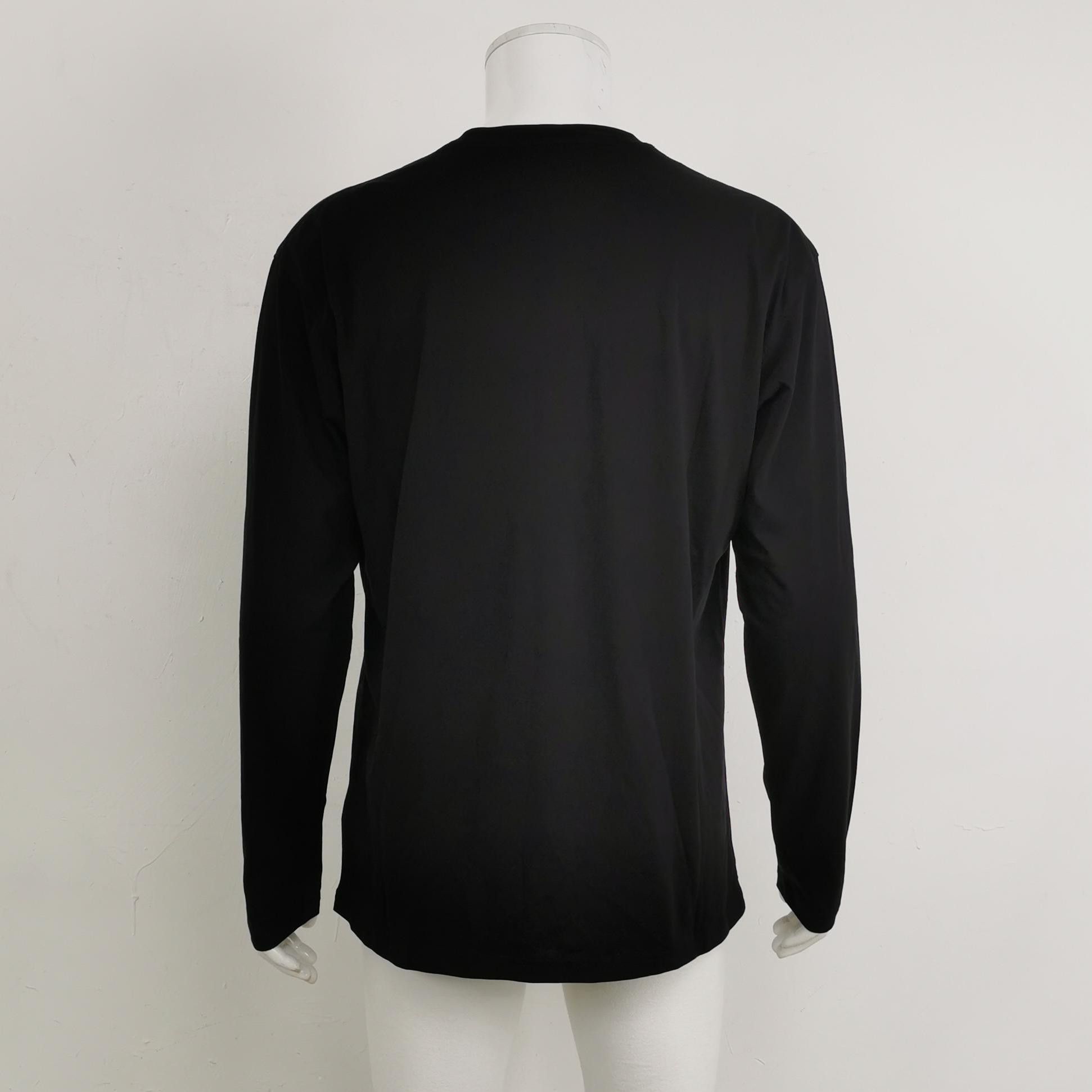 Louis Vuitton Moschino Cotton Logo Long-Sleeve T-Shirt XL US42 Size US XL / EU 56 / 4 - 4 Thumbnail