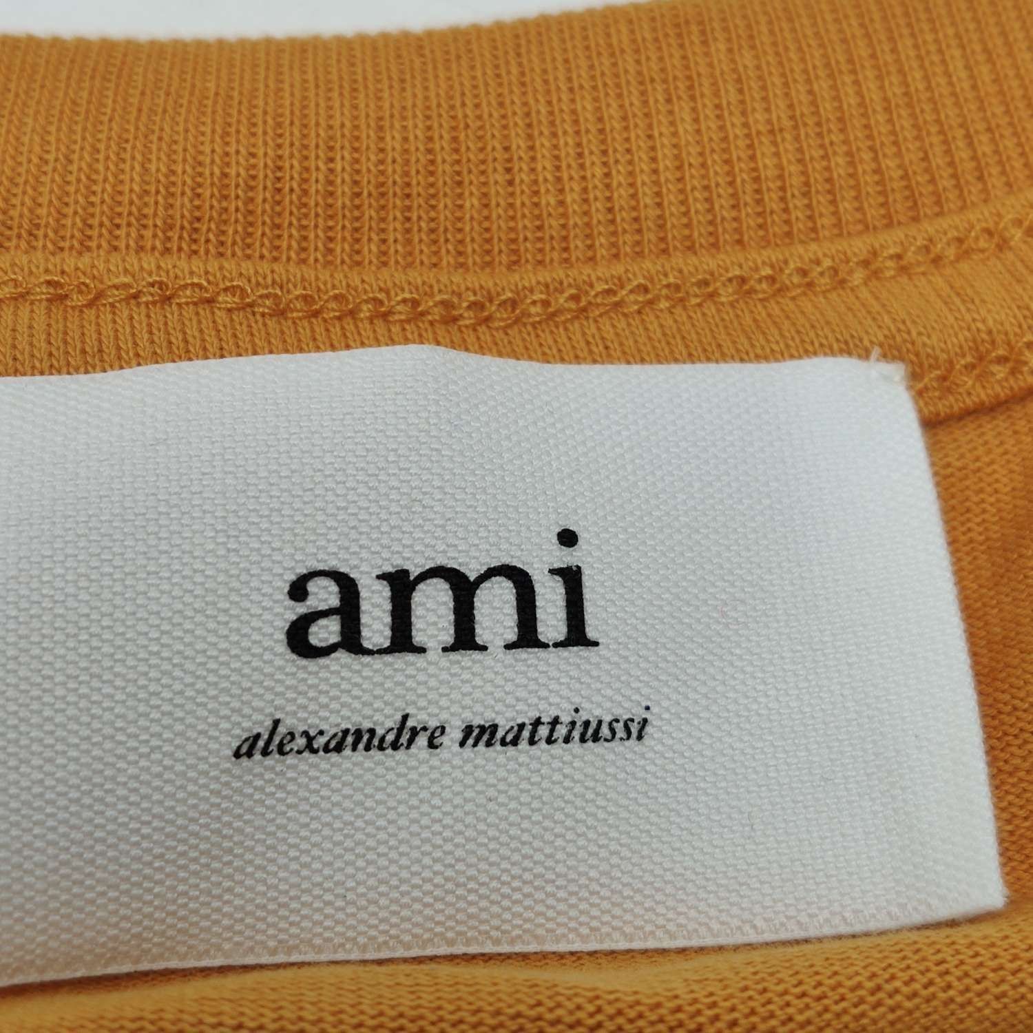 Louis Vuitton AM Alexandre Mattiussi Yellow Cotton Crewneck T-shirt S Size US S / EU 44-46 / 1 - 9 Thumbnail