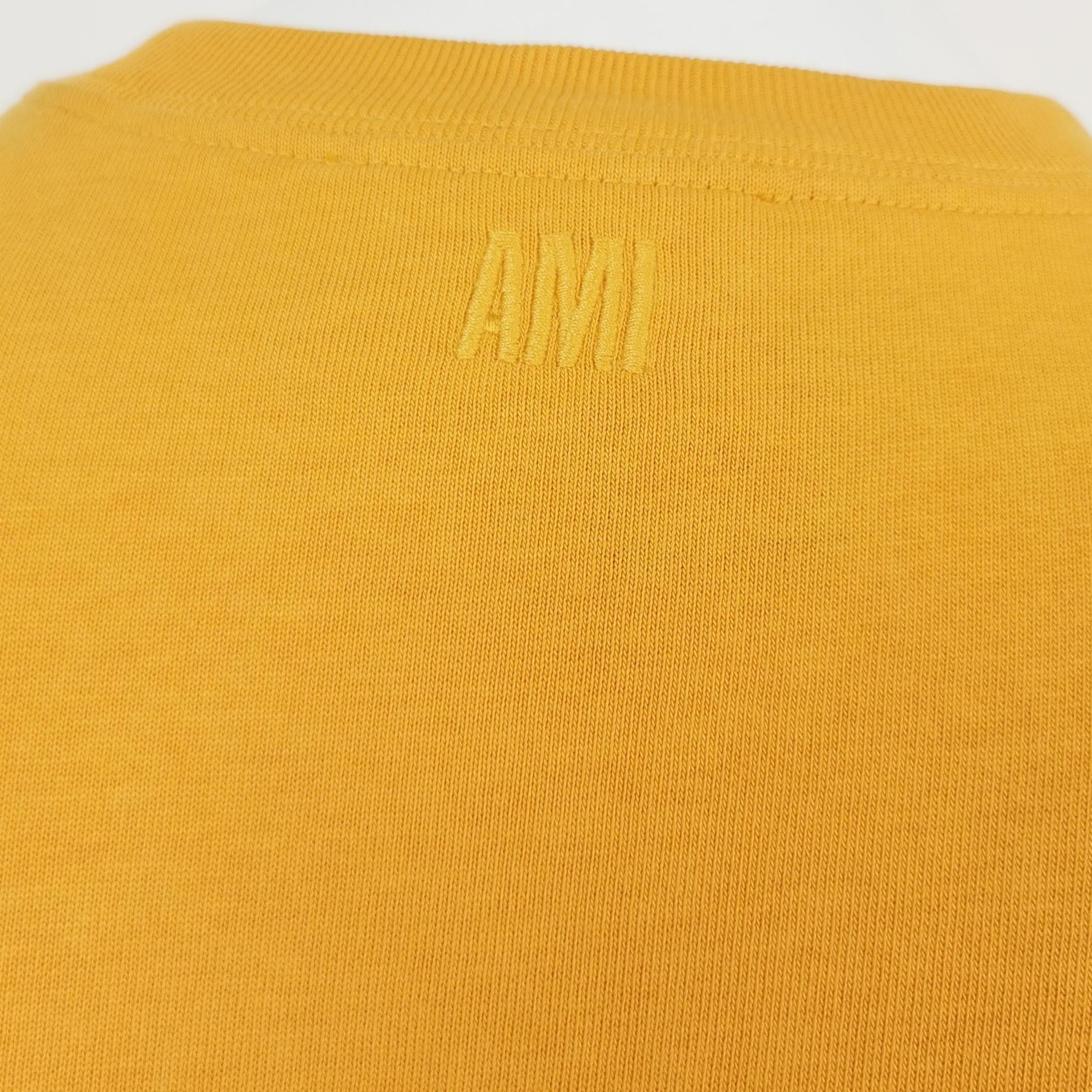 Louis Vuitton AM Alexandre Mattiussi Yellow Cotton Crewneck T-shirt S Size US S / EU 44-46 / 1 - 6 Thumbnail