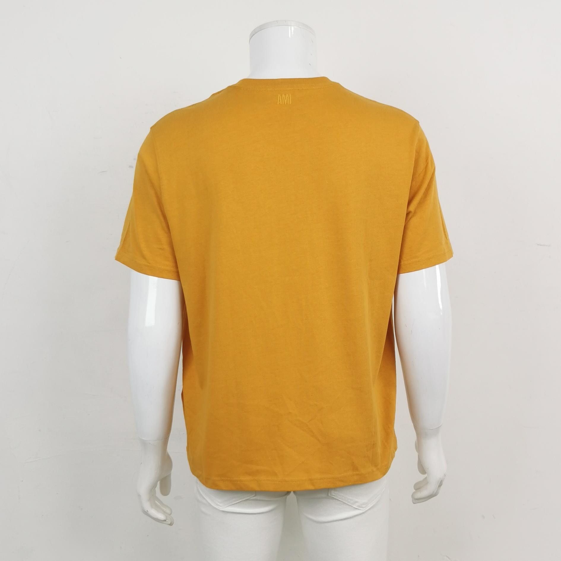 Louis Vuitton AM Alexandre Mattiussi Yellow Cotton Crewneck T-shirt S Size US S / EU 44-46 / 1 - 4 Thumbnail