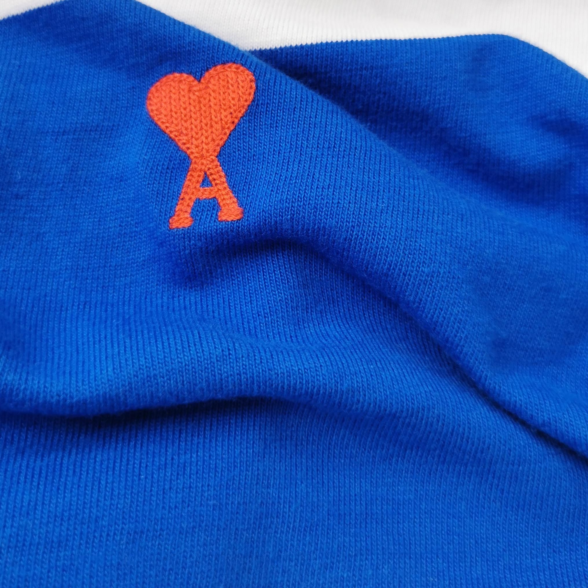 Louis Vuitton AM Alexandre Mattiussi Striped Heart Logo Polo T-Shirt Size US S / EU 44-46 / 1 - 6 Thumbnail