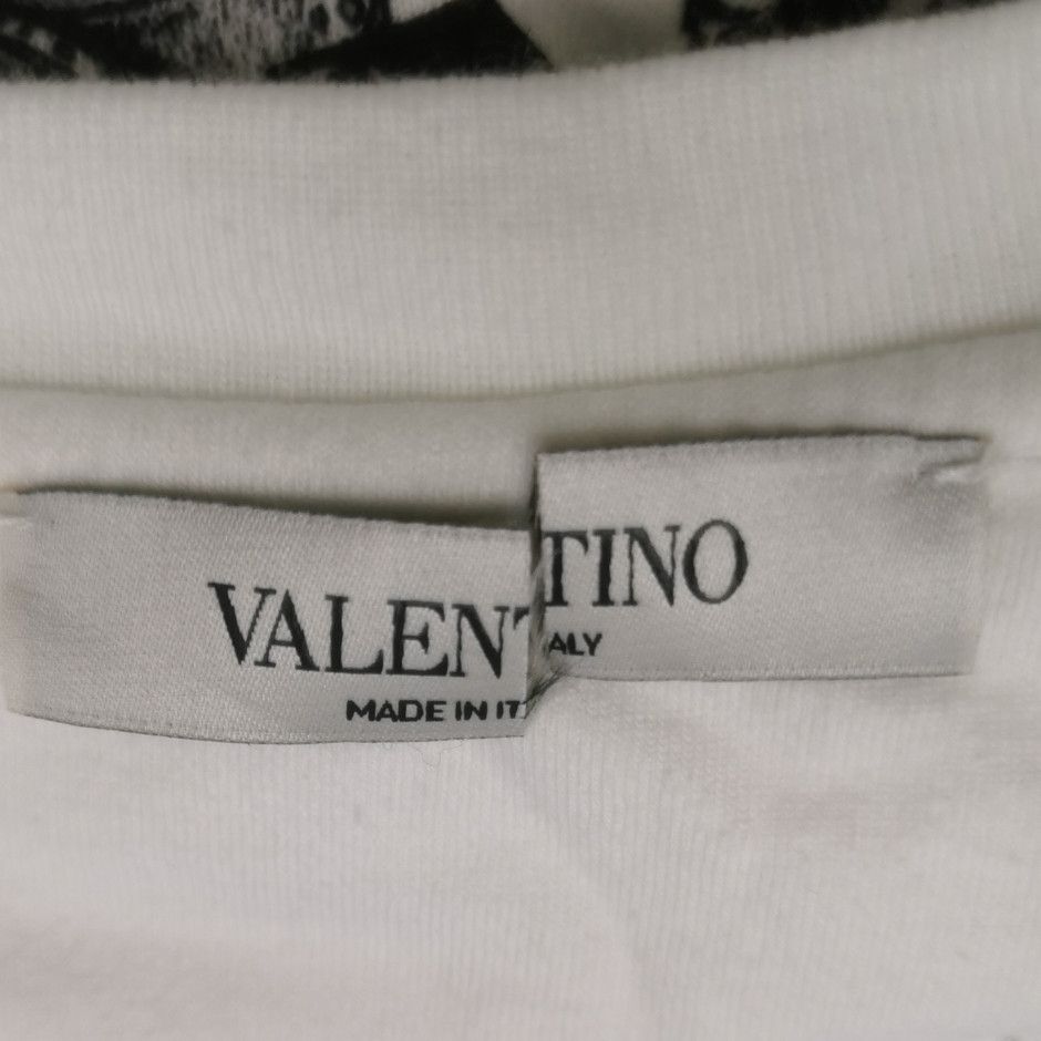 Louis Vuitton Valentino XS Cotton Floral Logo Crewneck T-Shirt Size US S / EU 44-46 / 1 - 12 Thumbnail