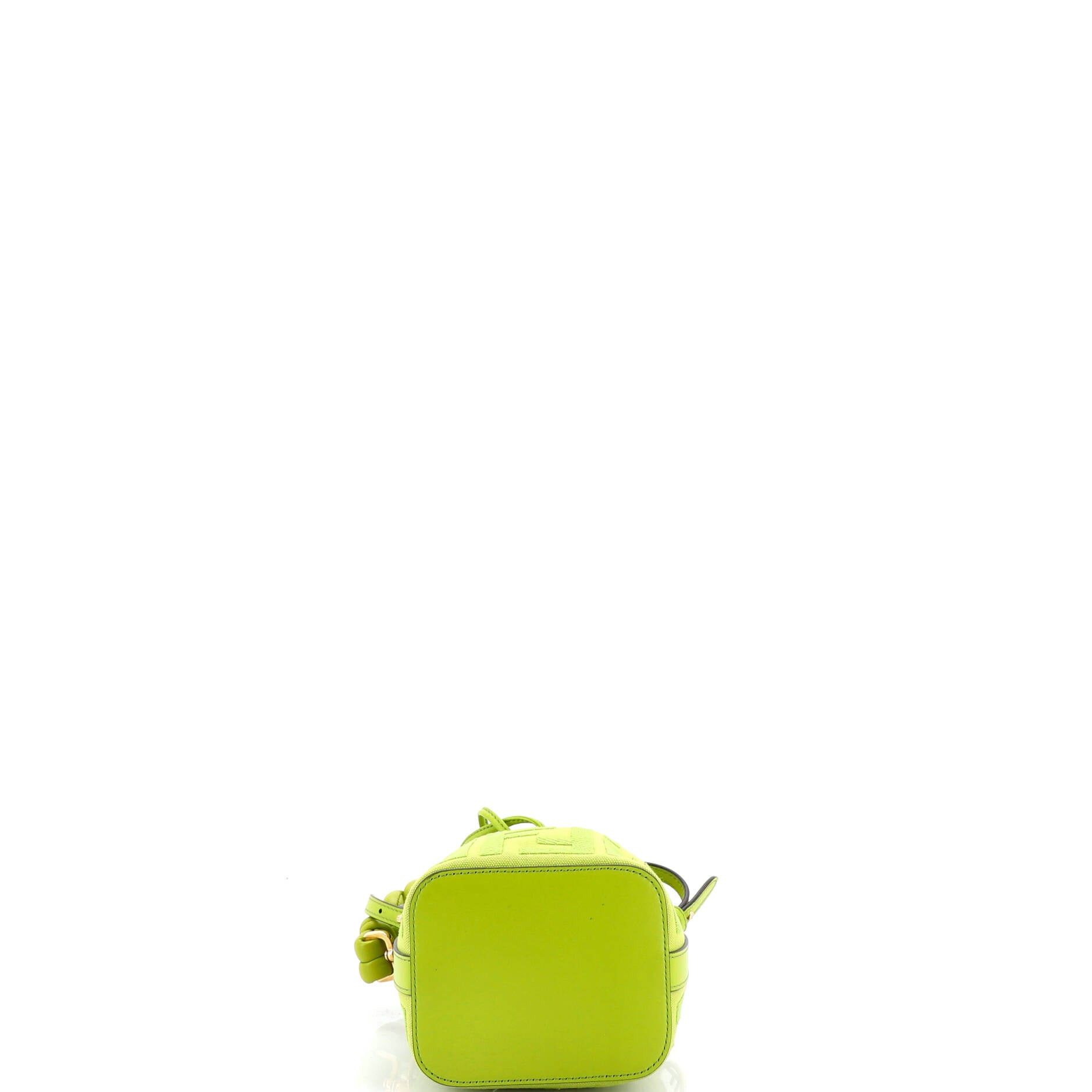 Fendi Woven Handle Mon Tresor Bucket Bag Size ONE SIZE - 4 Thumbnail